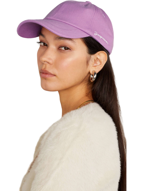 Jacquemus Embroidered Cotton-Twill Baseball Cap