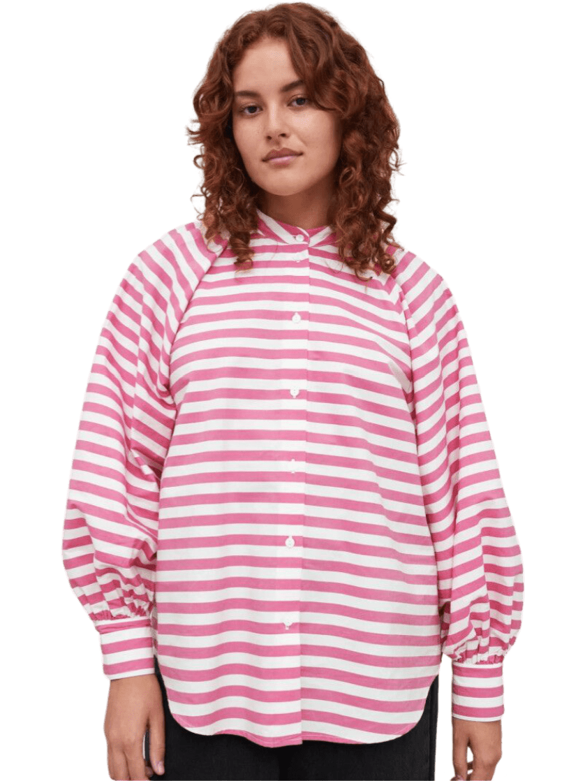 Size M | Kowtow Ella Striped Shirt