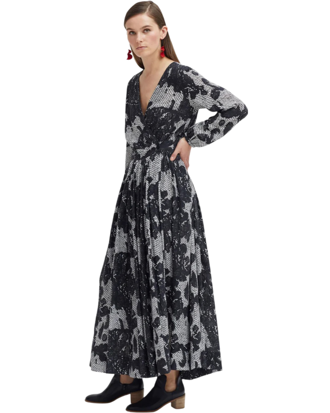 Elk fashion maxi dress