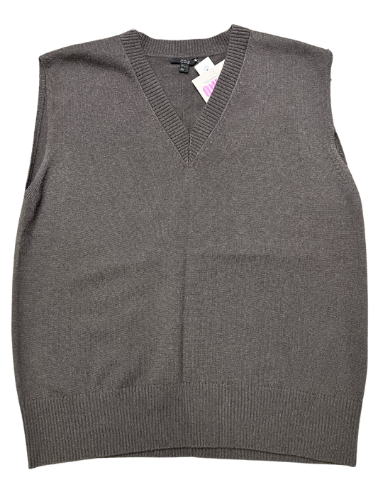 Size L - COS Dark Grey Wool Vest