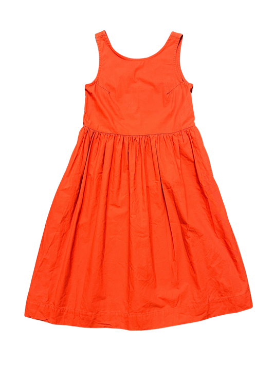 Size 6 - Handsom Red Cotton Dress