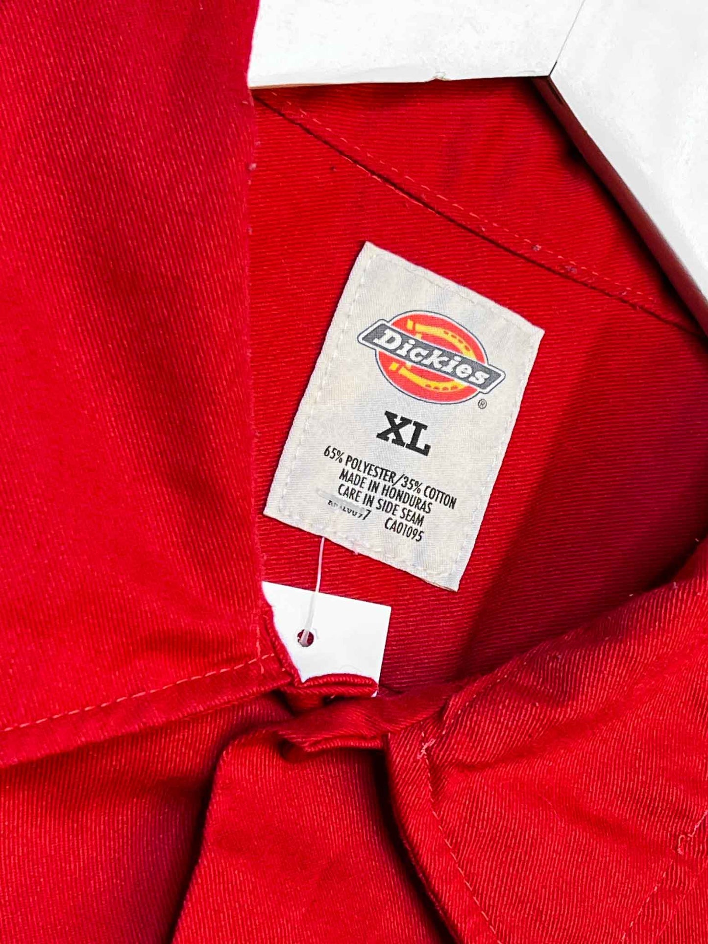 Size XL | Dickies Red Short-Sleeve Workwear Shirt