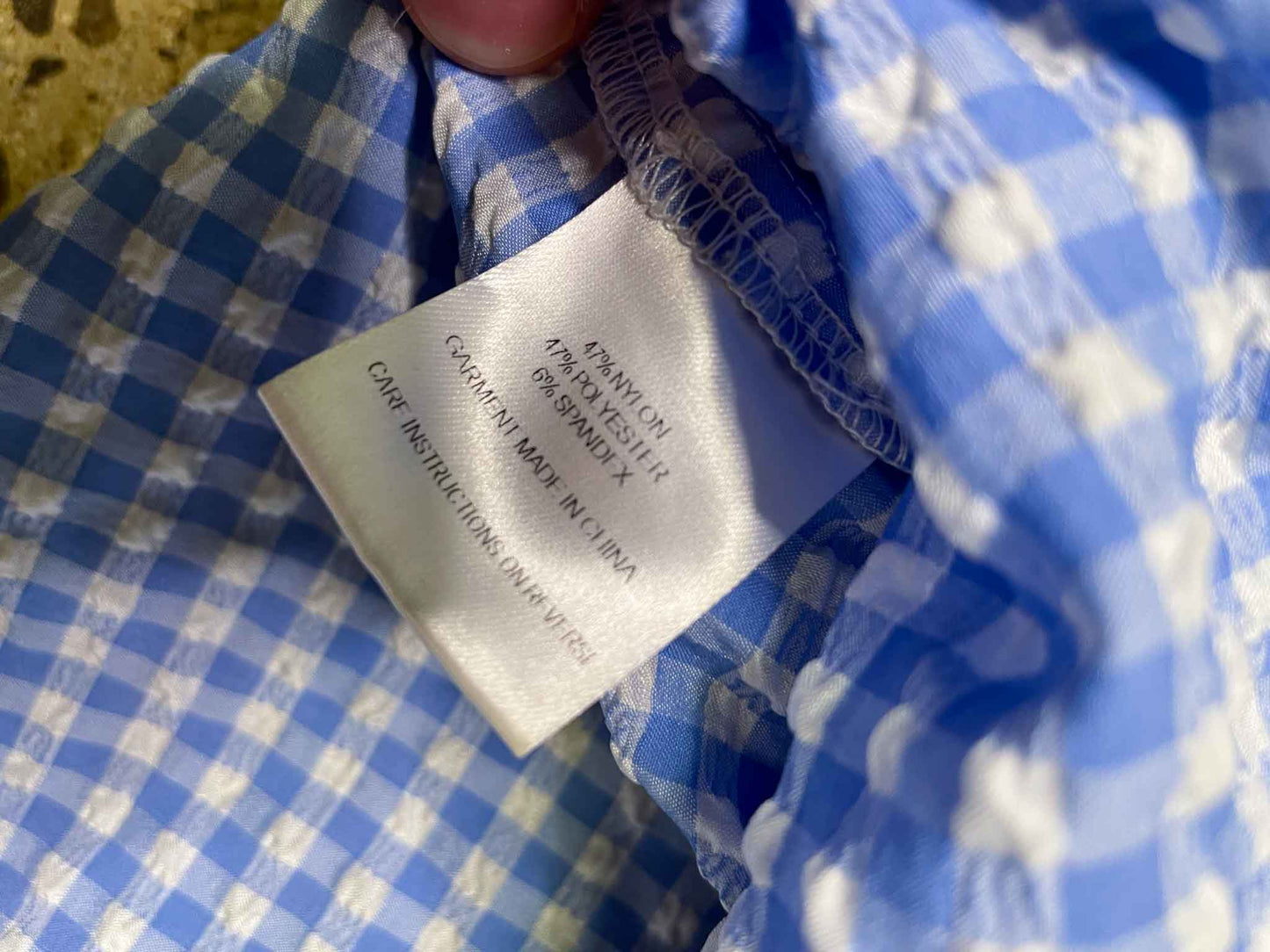 Size 16 | Ruby Seersucker Top