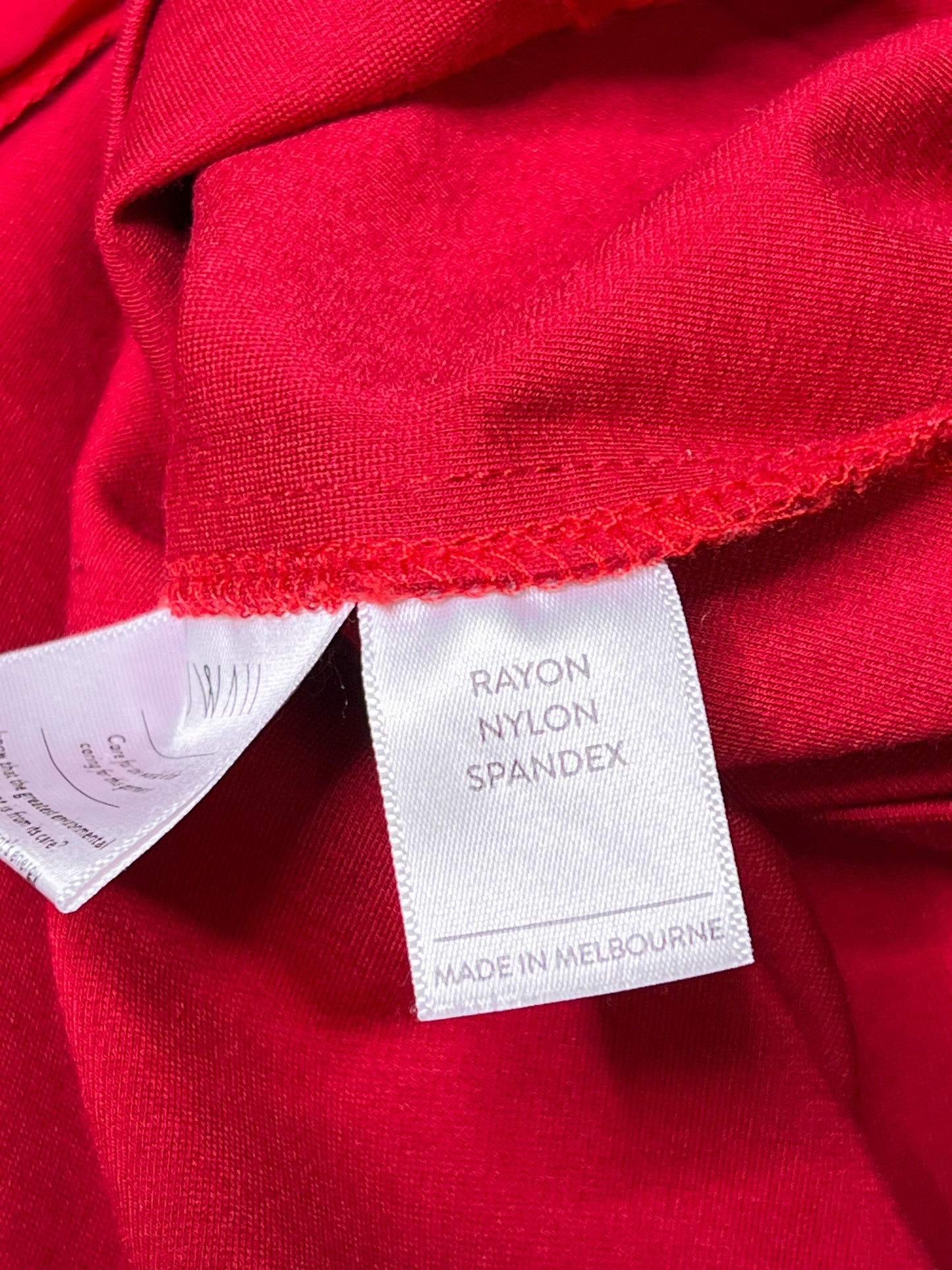 Size 10 (M) | Kuwaii Stretchy Red Pants