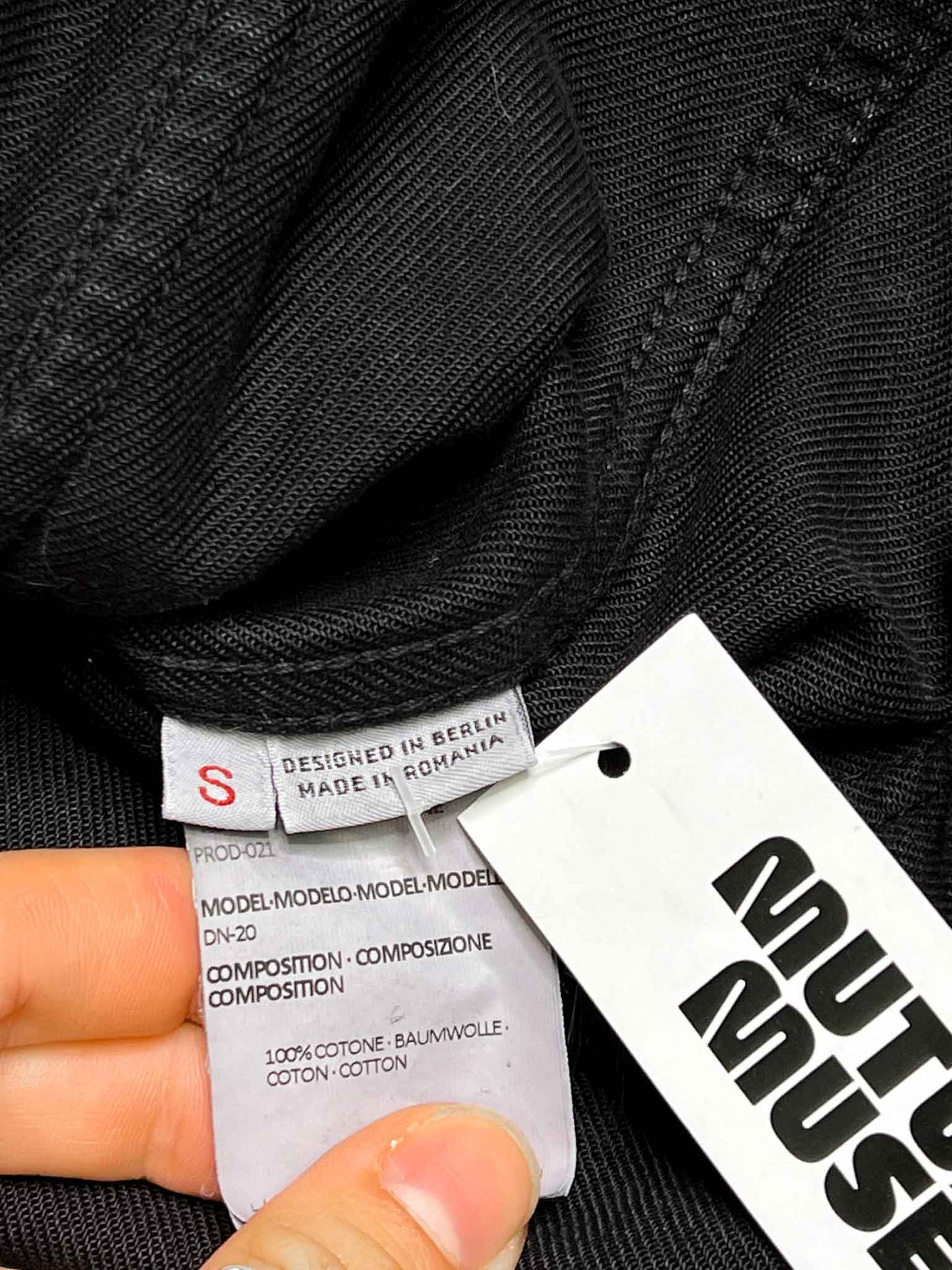Size S | Random Identities Zip-Up Shirt Jacket
