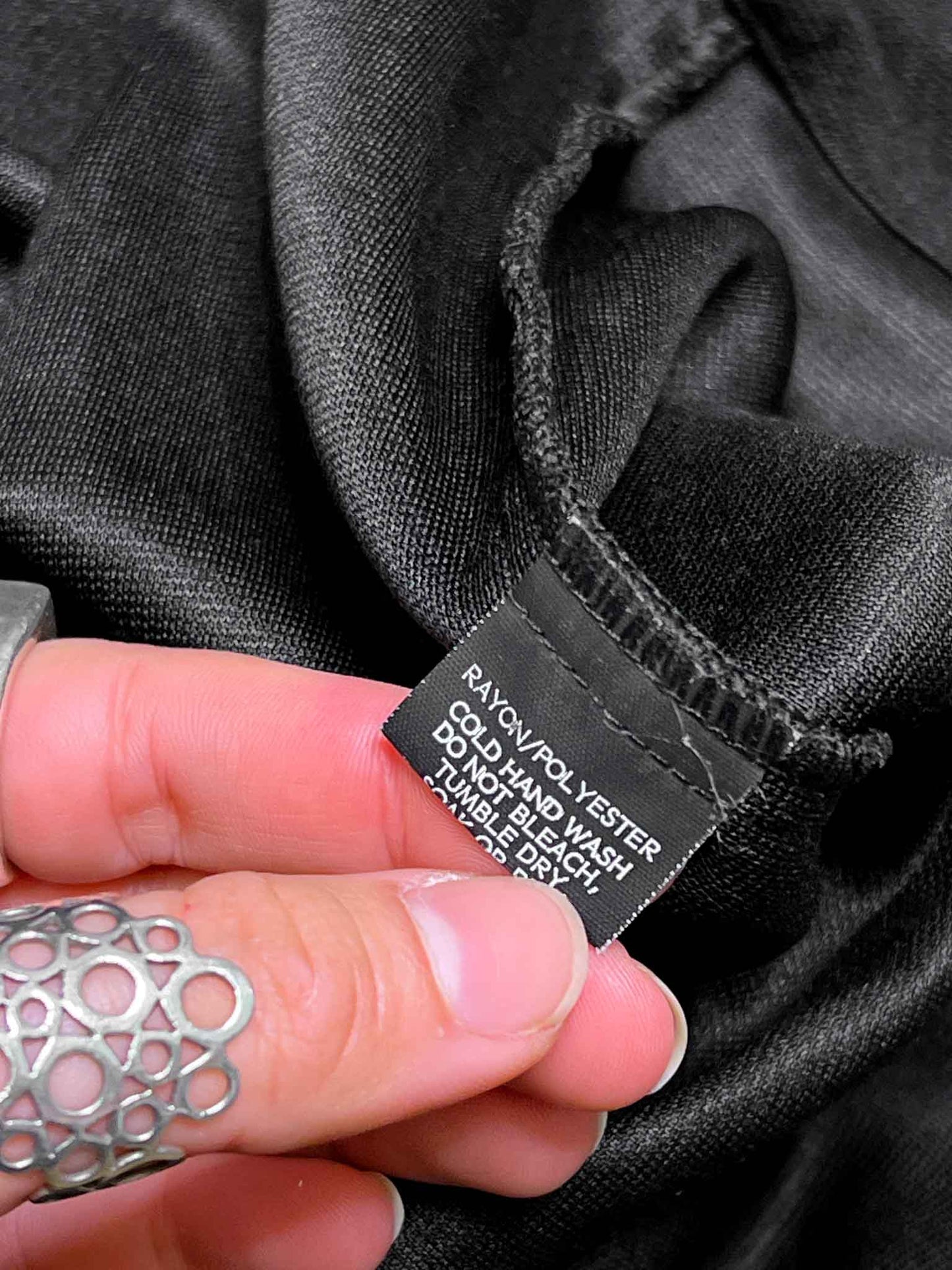 Size 8 (S) | Kuwaii Black Turtleneck Mini Dress