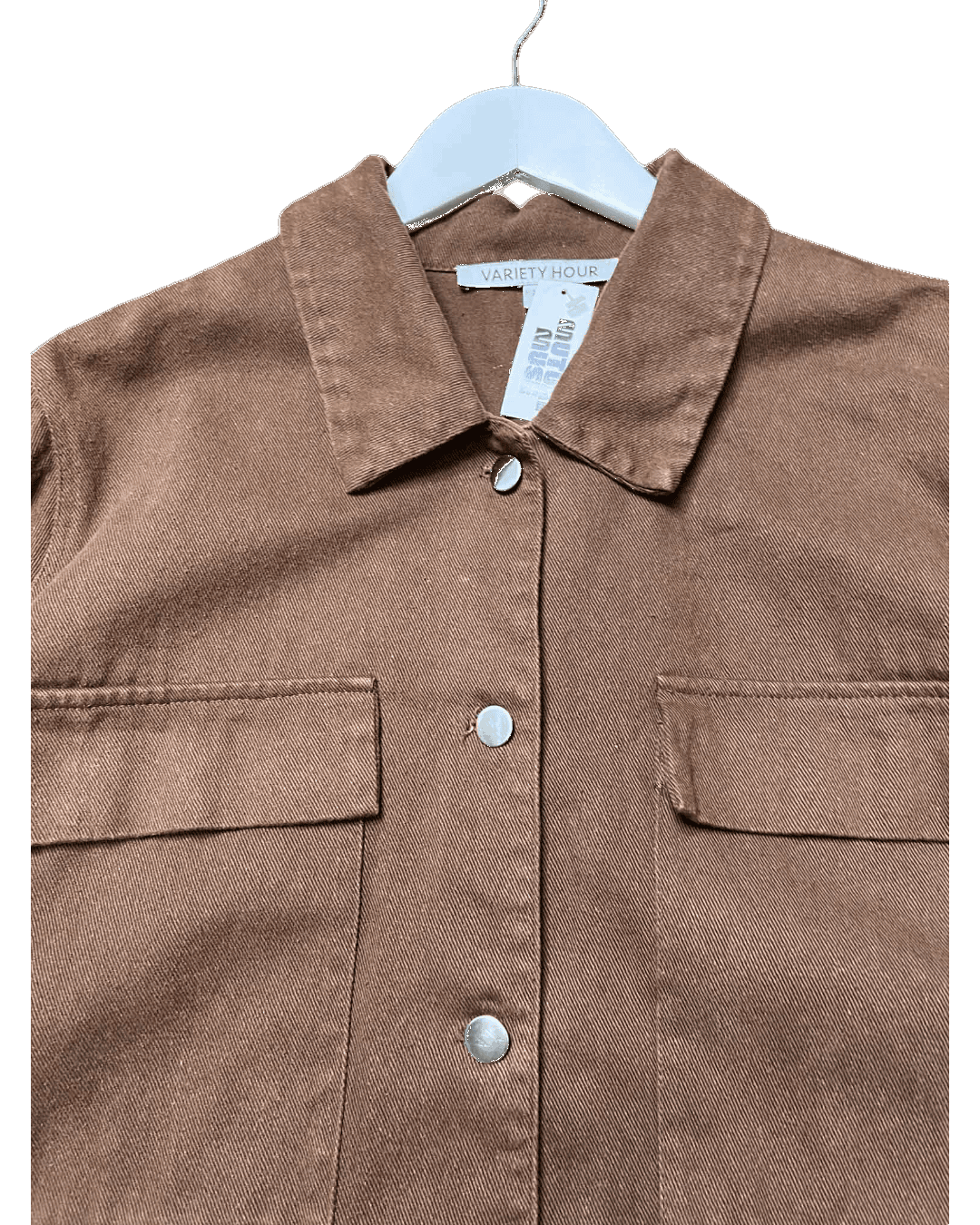 Size XL | Variety Hour Cropped Canvas Jacket
