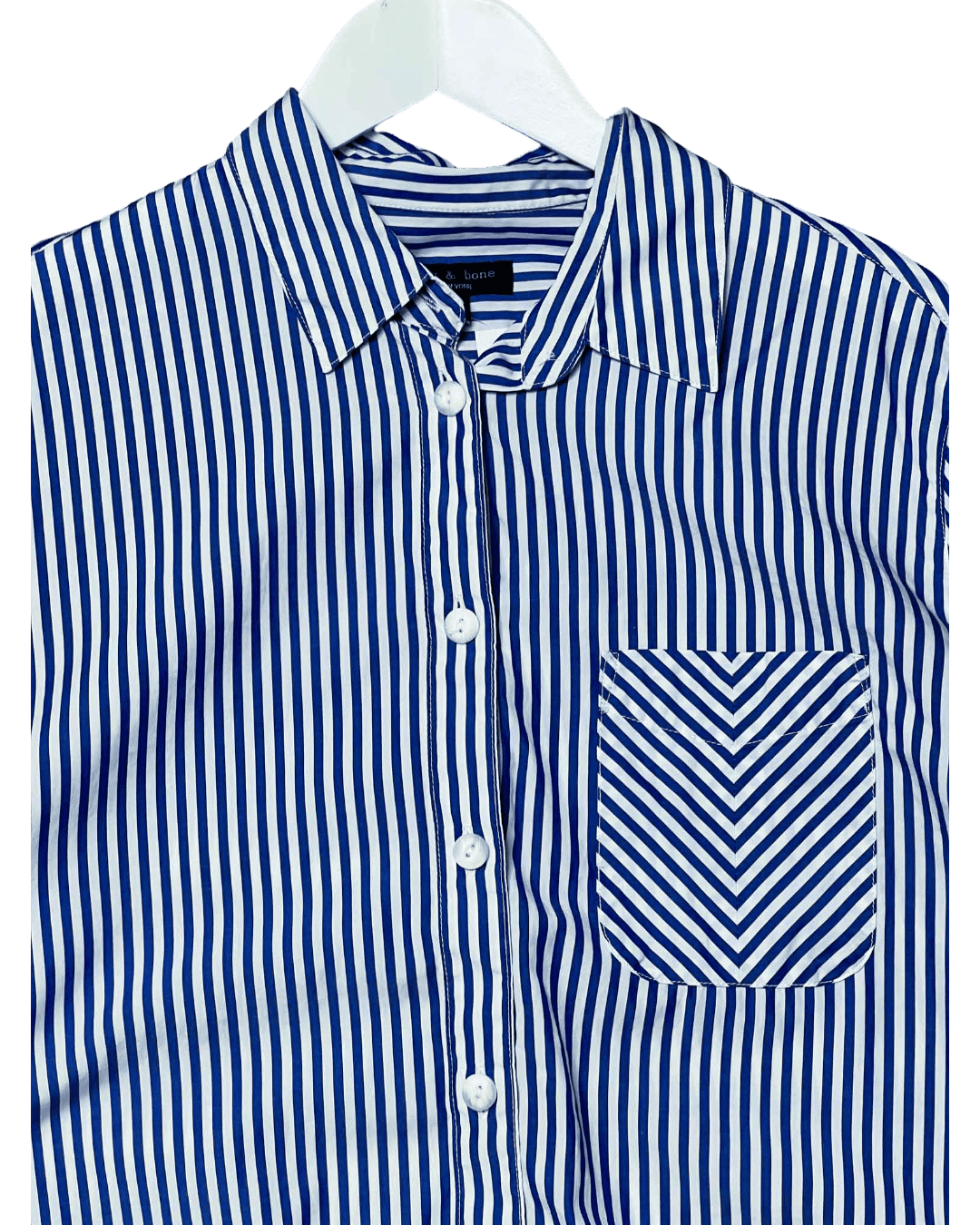 Size L | Rag & Bone Striped Shirt