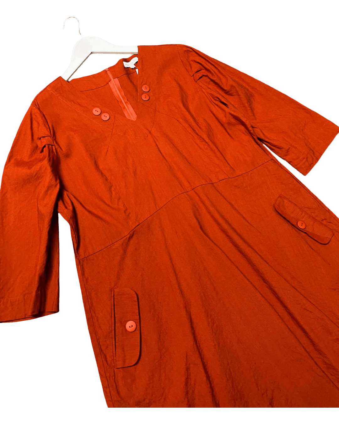 Size 18 | Megan Salmon Cargo Midi Dress