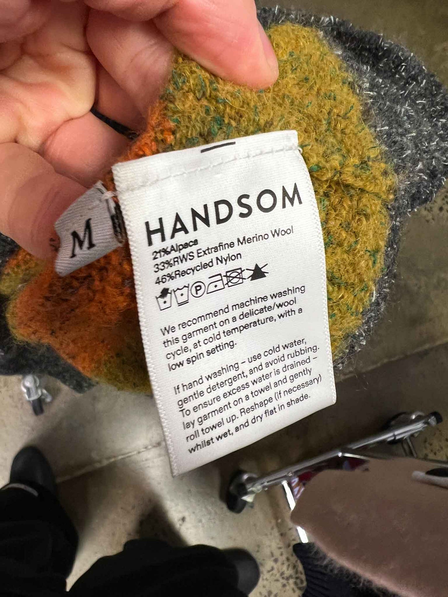 Size M | Handsom Alpaca + Merino Knit Vest