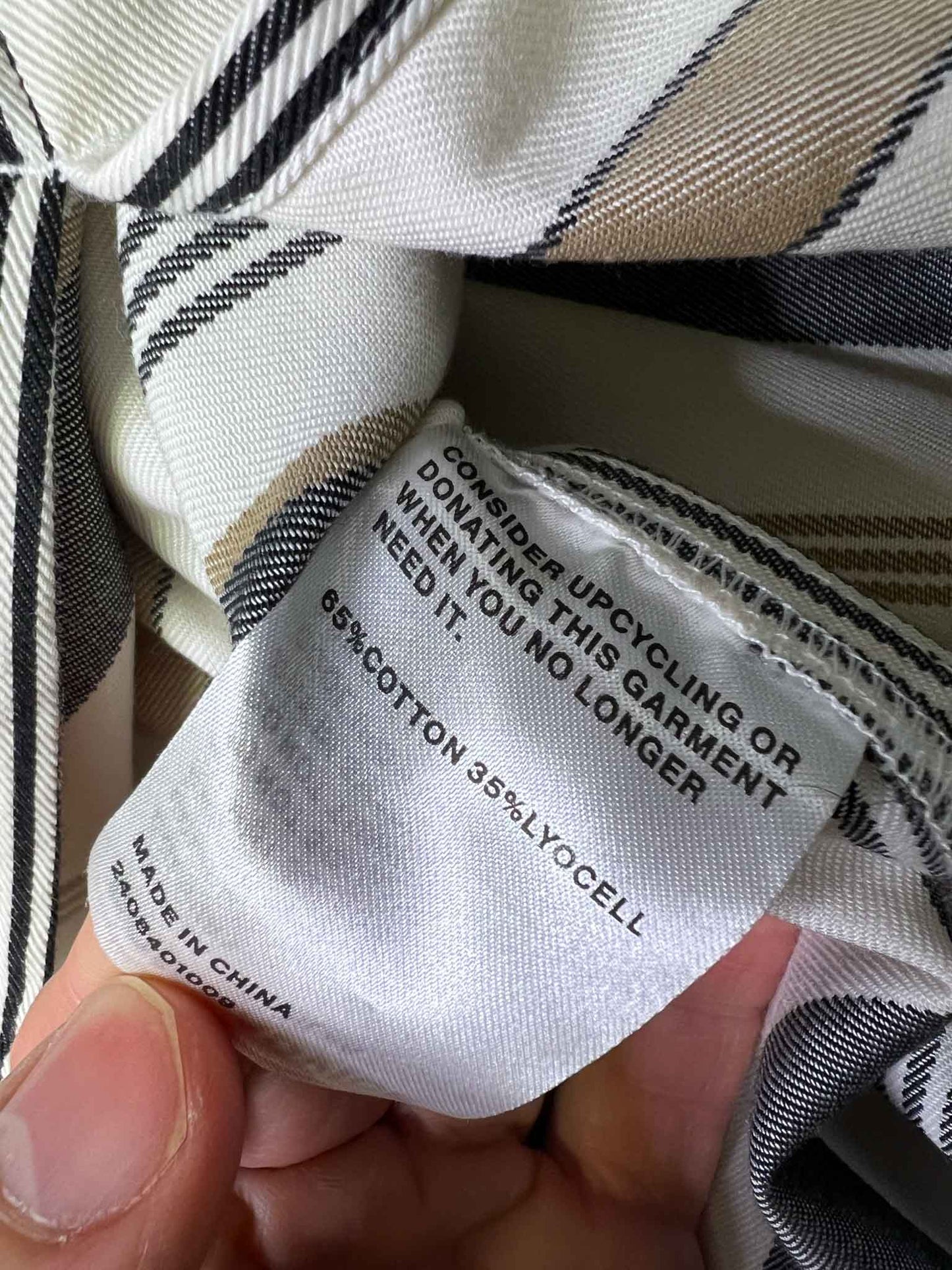 Size 16 | Commonry Striped Cotton Maxi Dress