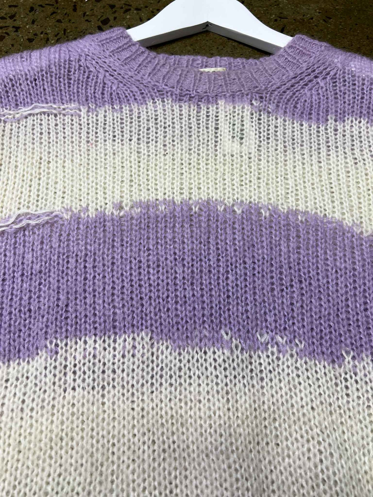 Size M | Acne Studios Mohair + Alpaca Distressed Jumper