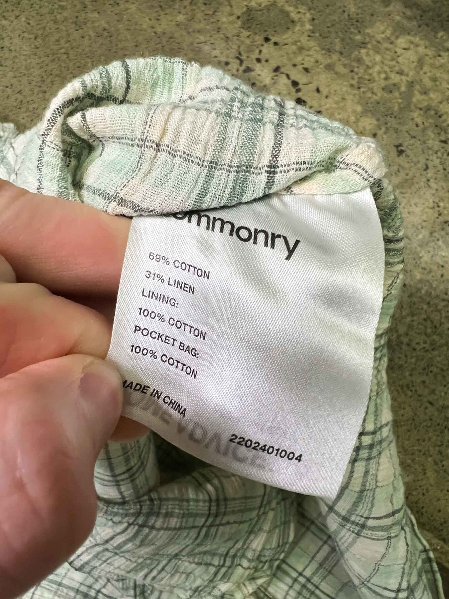 Size 20 (4XL) | Commonry Check Maxi Dress