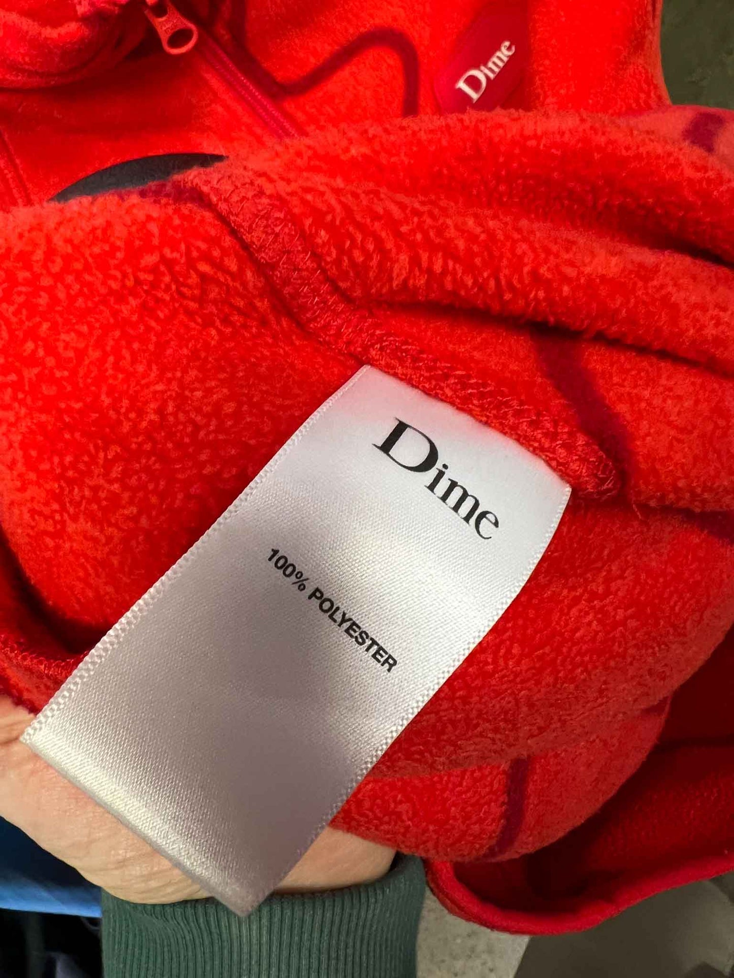 Size S | Dime Zip-Up Fleece