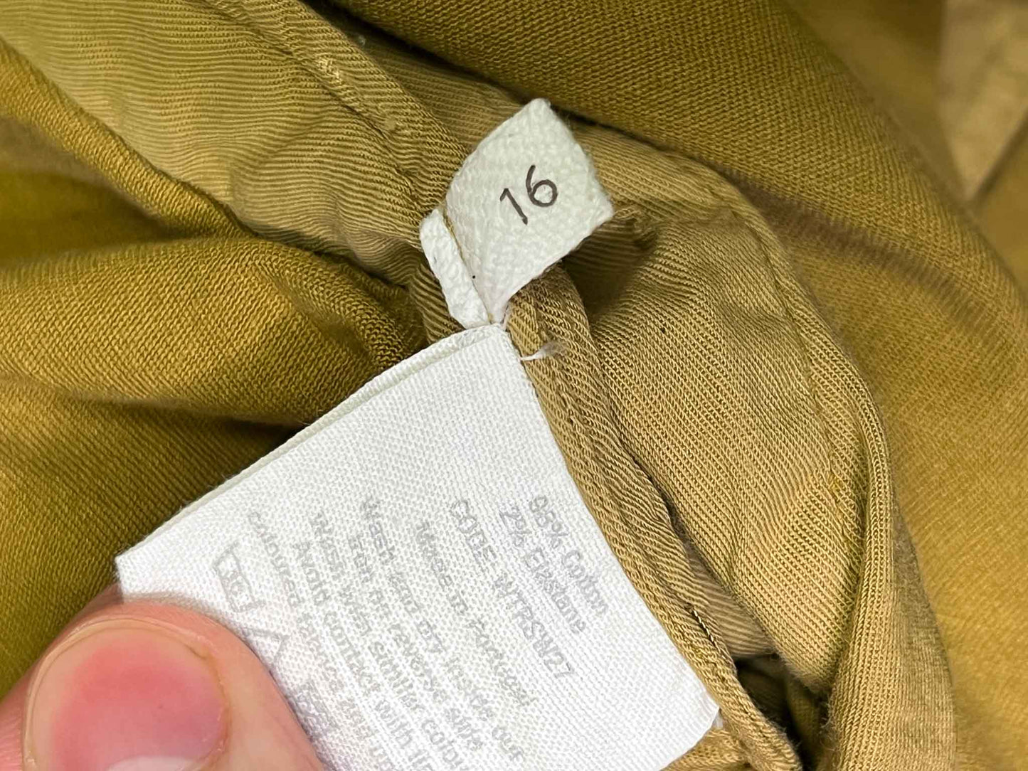 Size 16 | Toast Wide Barrel Pants