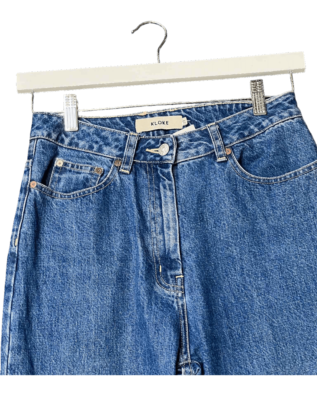 Jeans 27 | Kloke High Straight Jeans