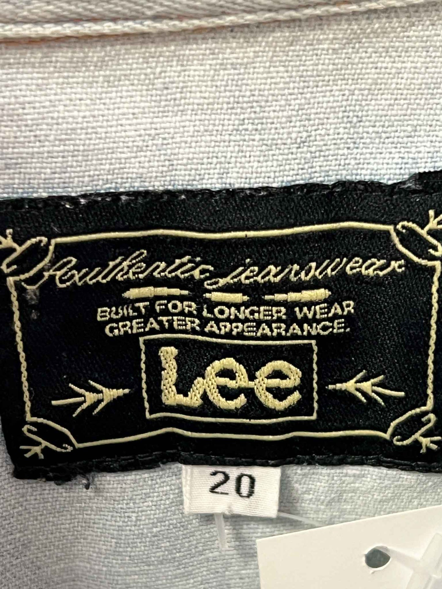 Size 20 (L) | Lee Vintage Denim Western Shirt