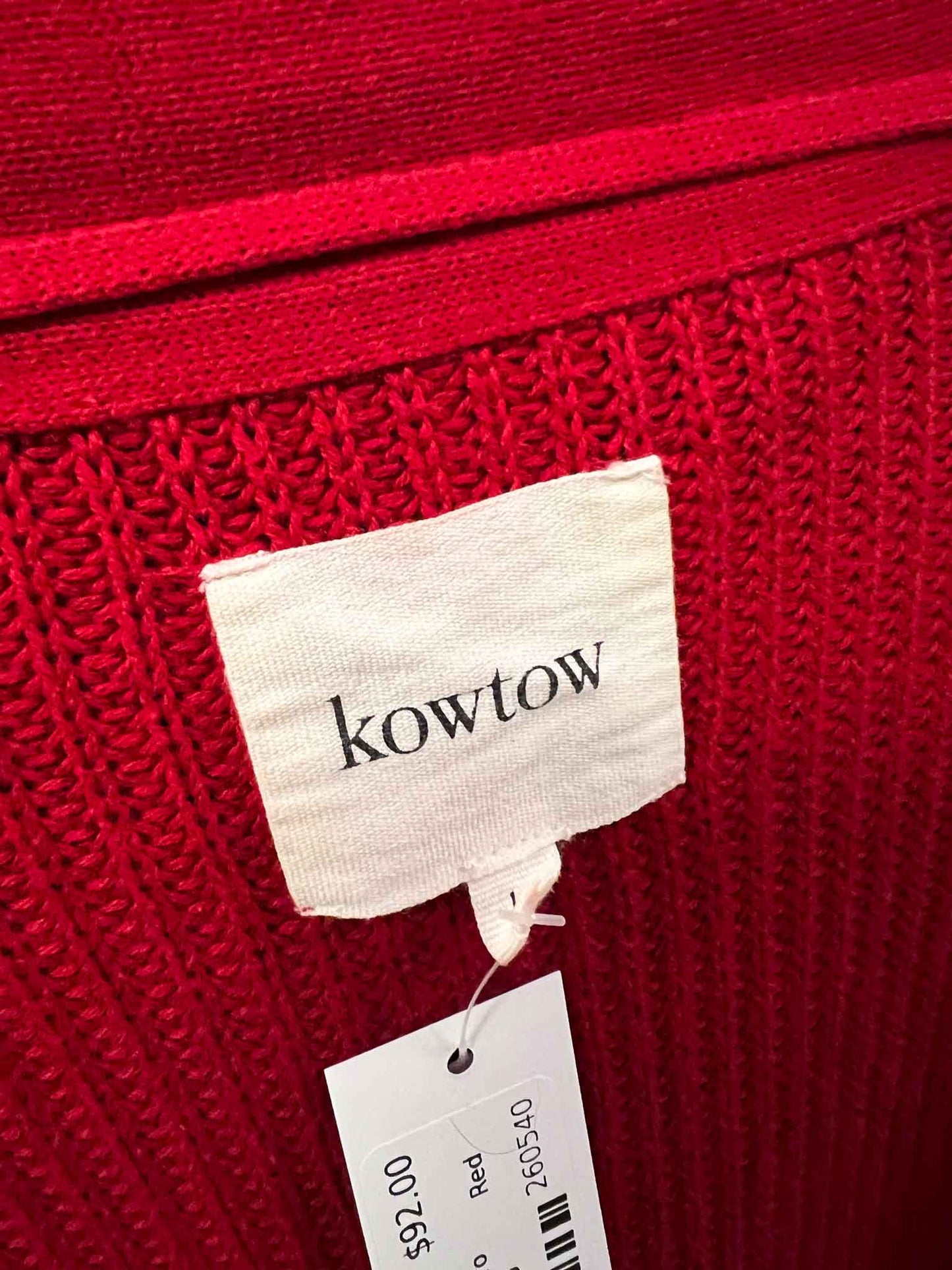 Size L | Kowtow Composure Cardigan
