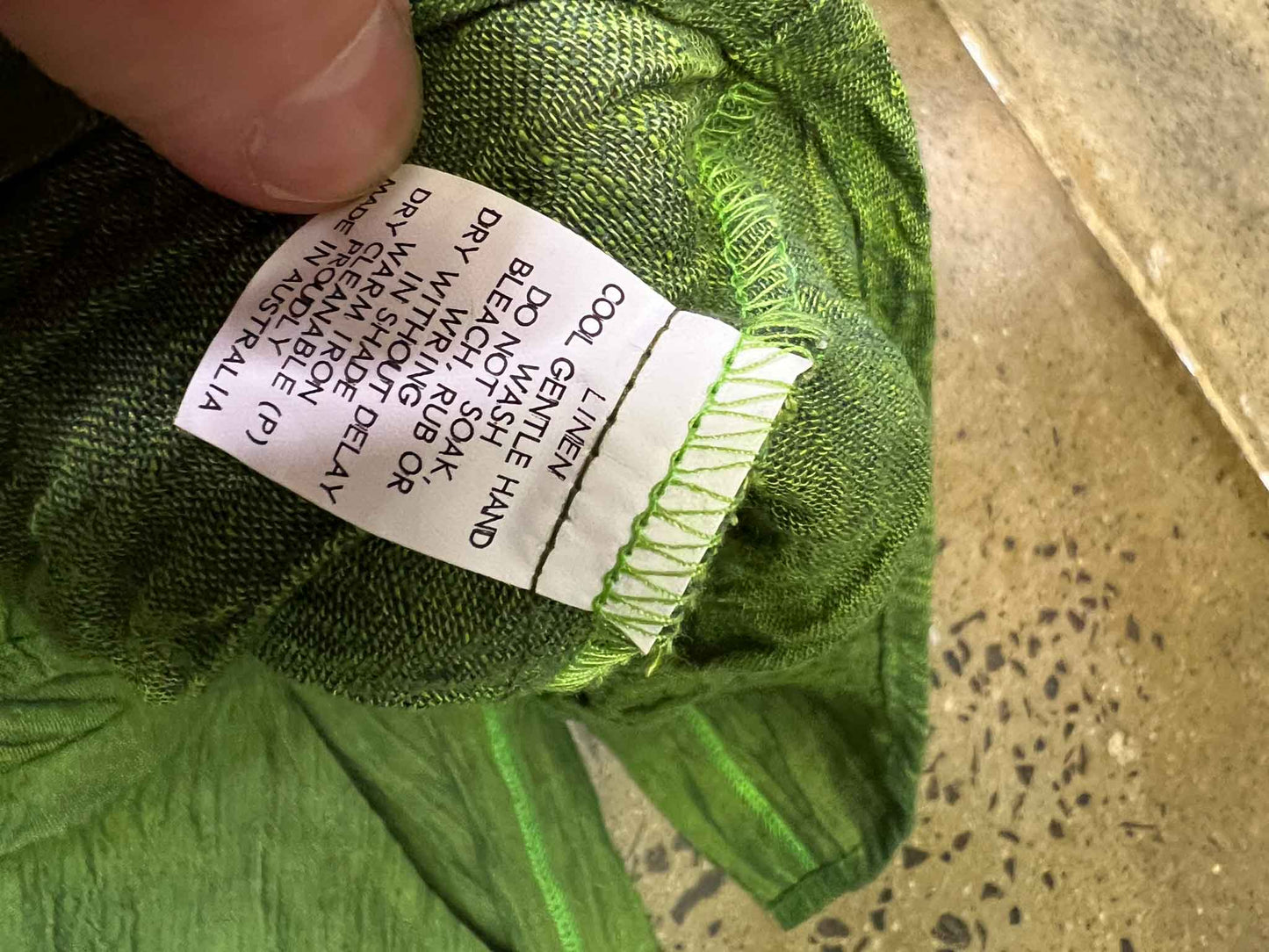 Size 18 (6) | Tiffany Treloar Textured Linen Dress