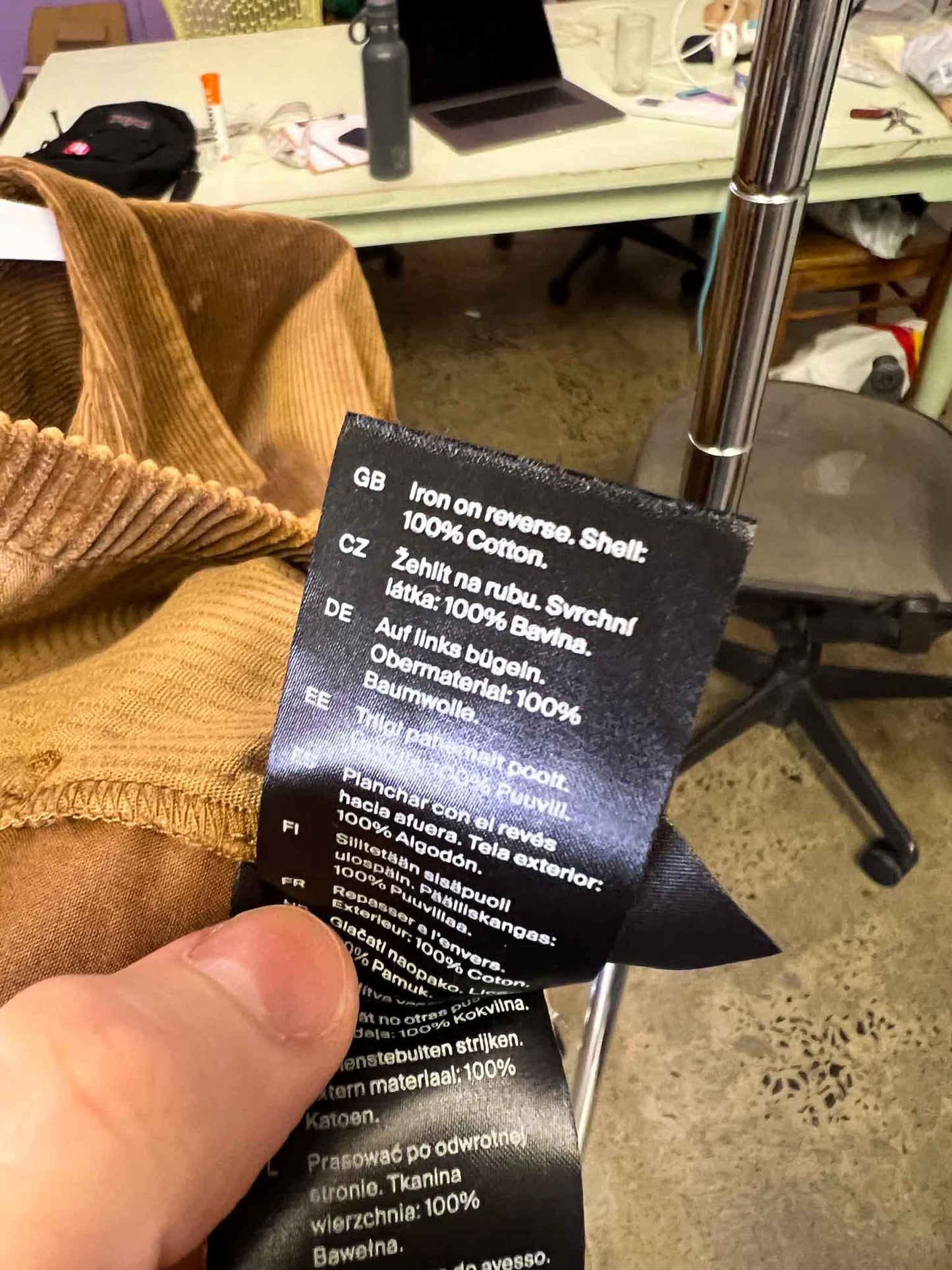 Size M | COS Corduroy Shirt