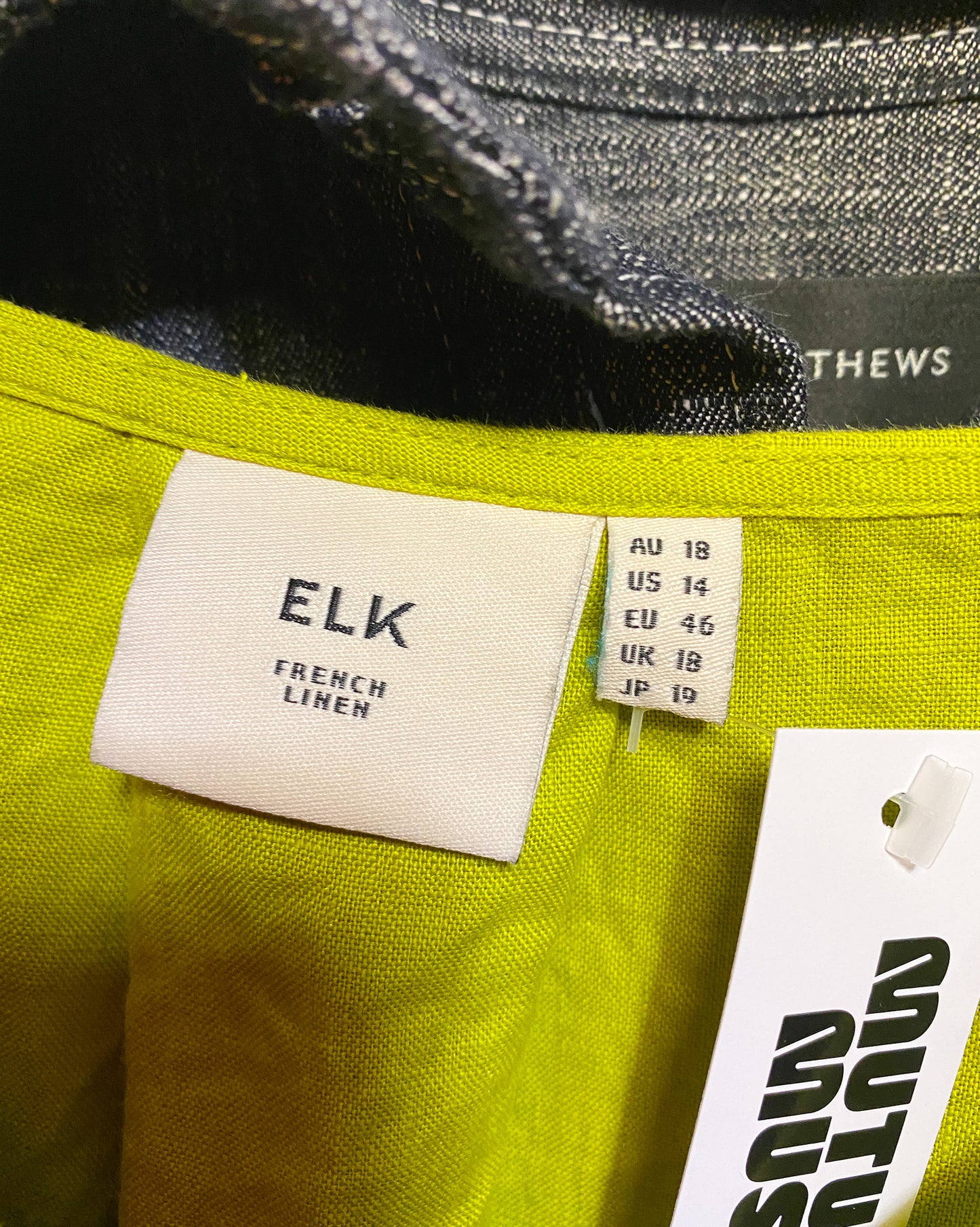 Size 18 | Elk Blossa Linen Midi Dress