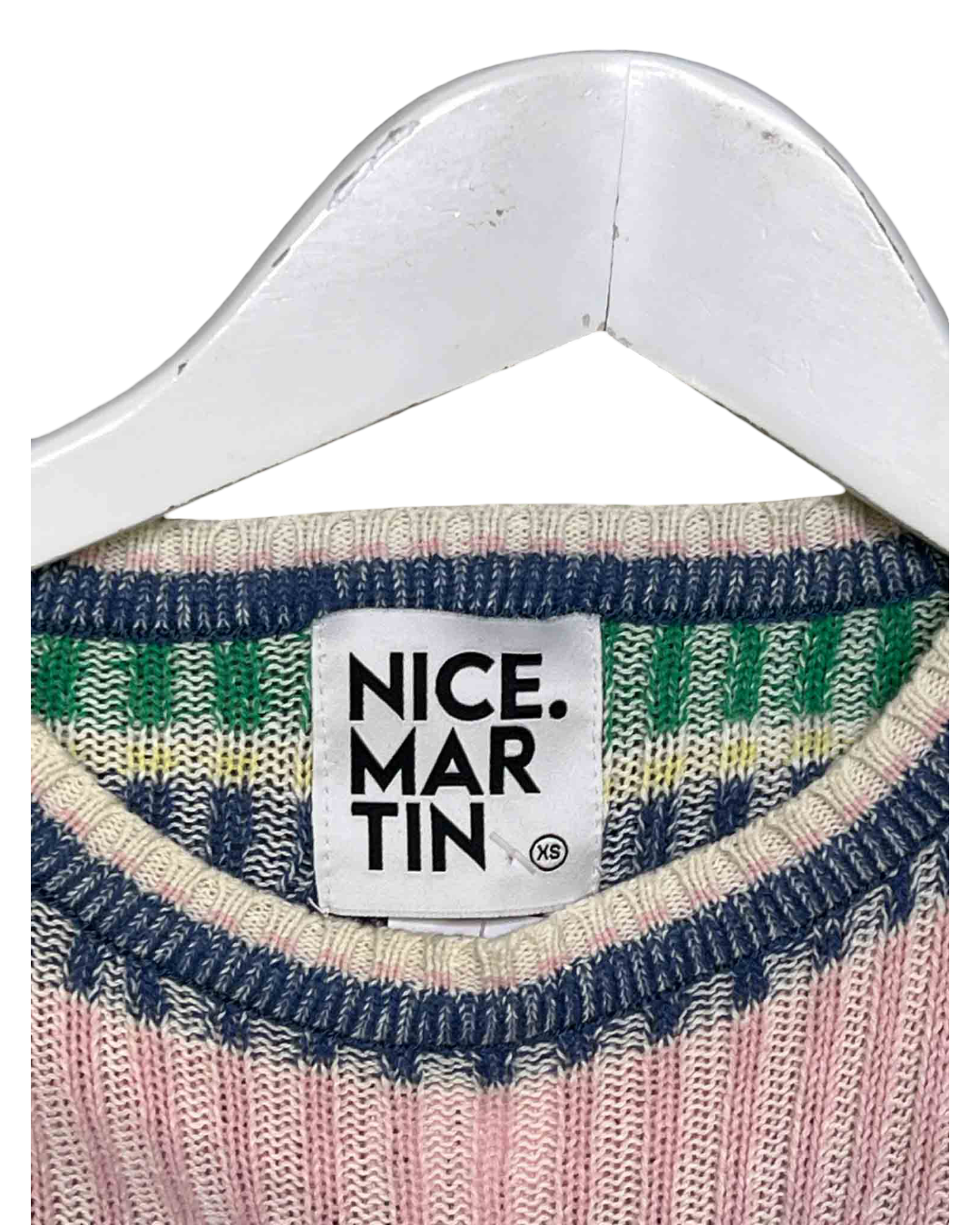 Size XS | Nice Martin Striped Knit Marle Dress