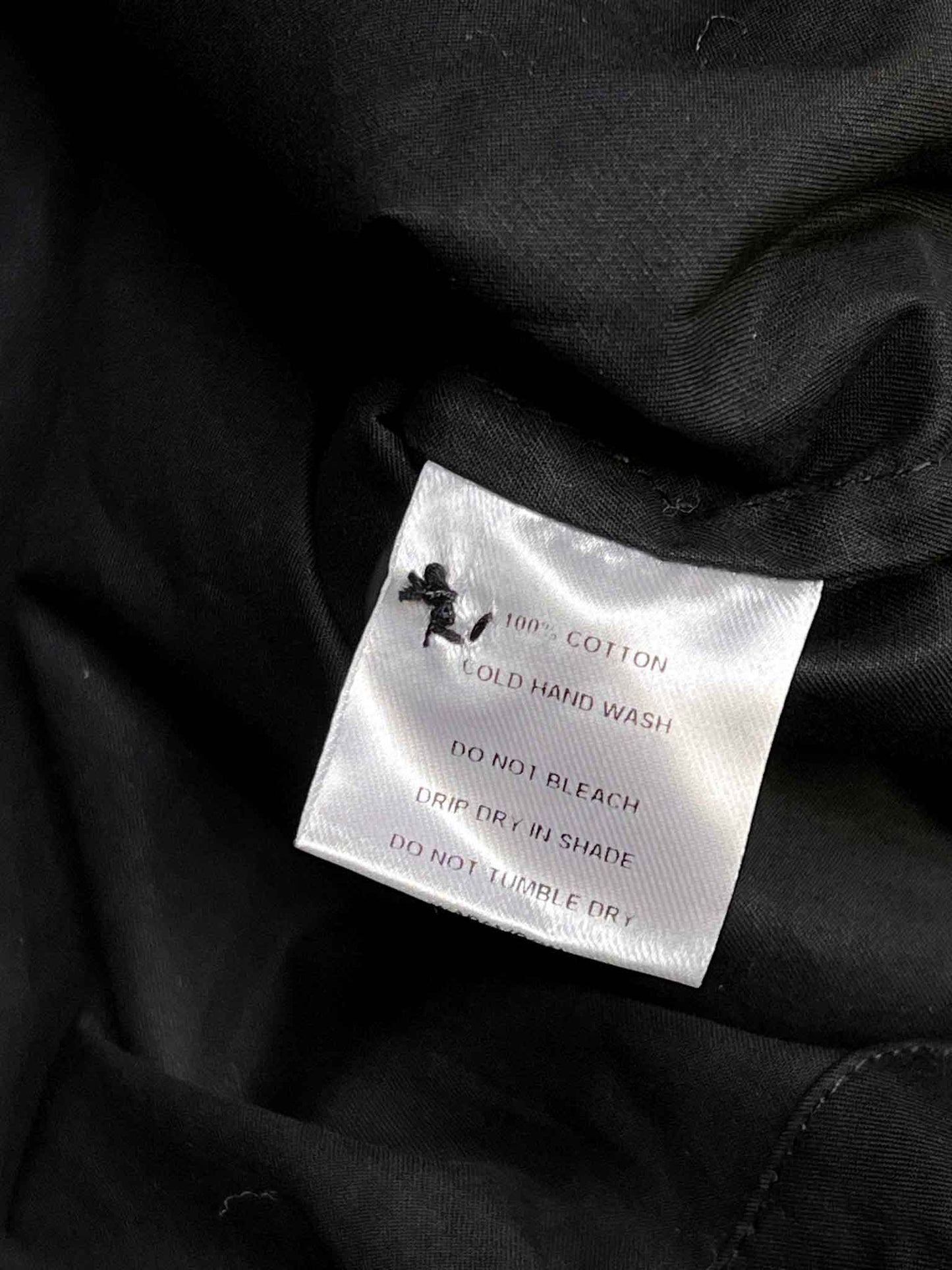 Size XS | Alpha60 Black Cotton Cropped Jacket Top
