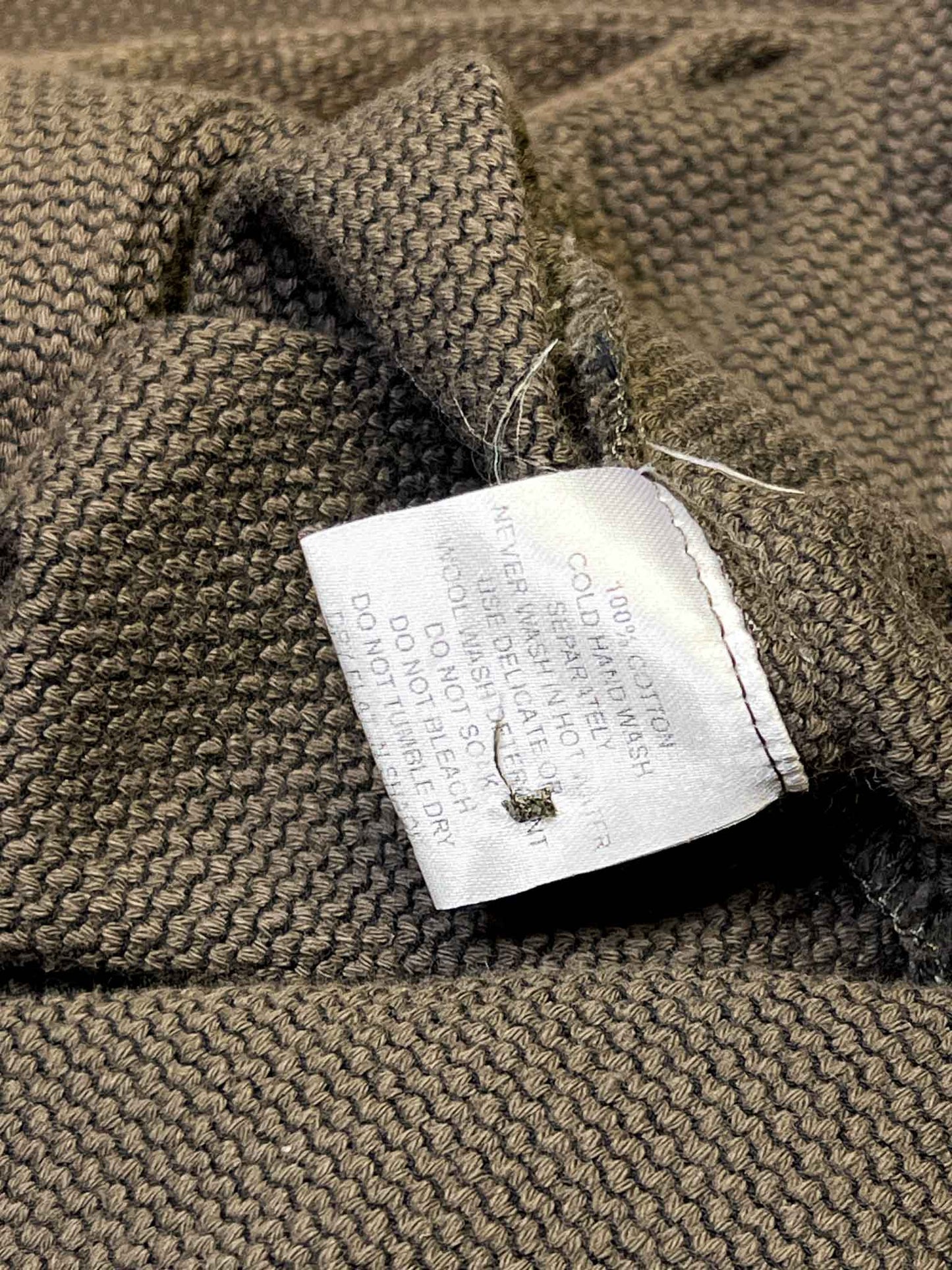 Size S | Alpha60 Brown Cotton Cap Sleeve Smock Dress