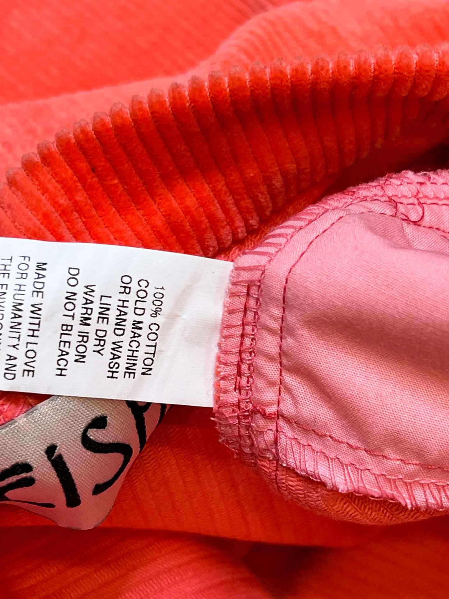 Size XXL | Neisha Pink Corduroy Pants