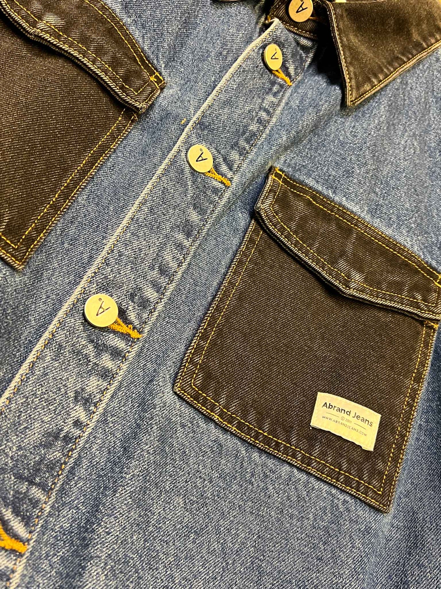 Size L | Abrand Denim Connor Flip A5 Shacket