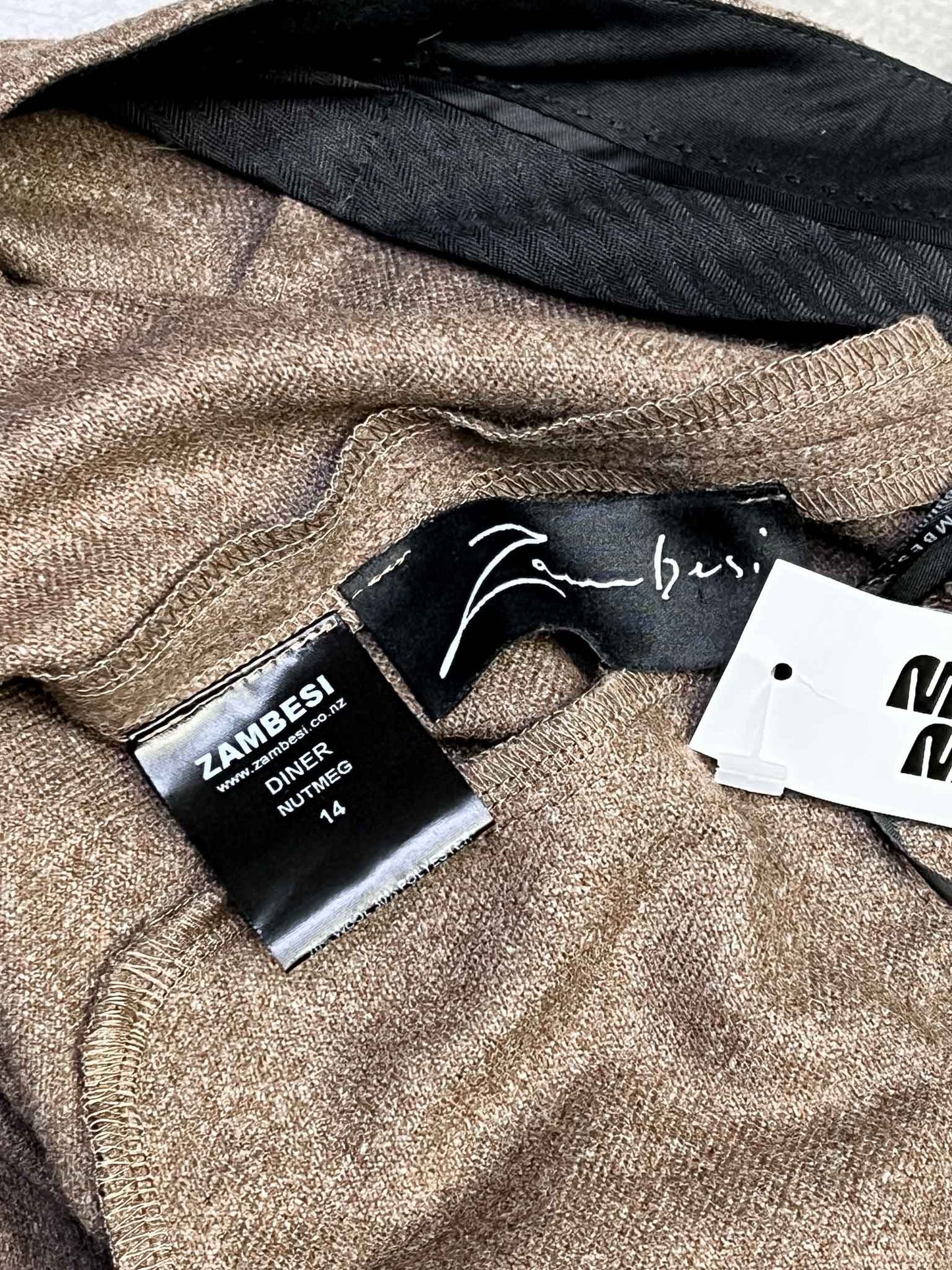 Size XL | Zambesi Brown Wool Blend Pants