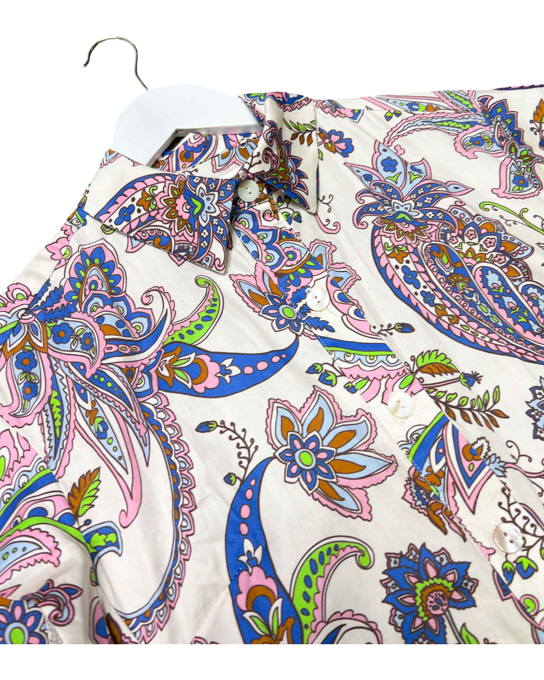 Size 8 | Obus Organic Cotton Paisley Midi Dress
