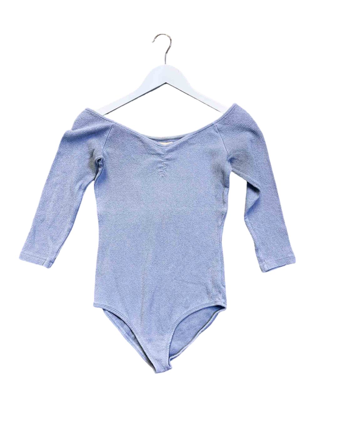 Size S | Paloma Wool Textured Periwinkle Bodysuit