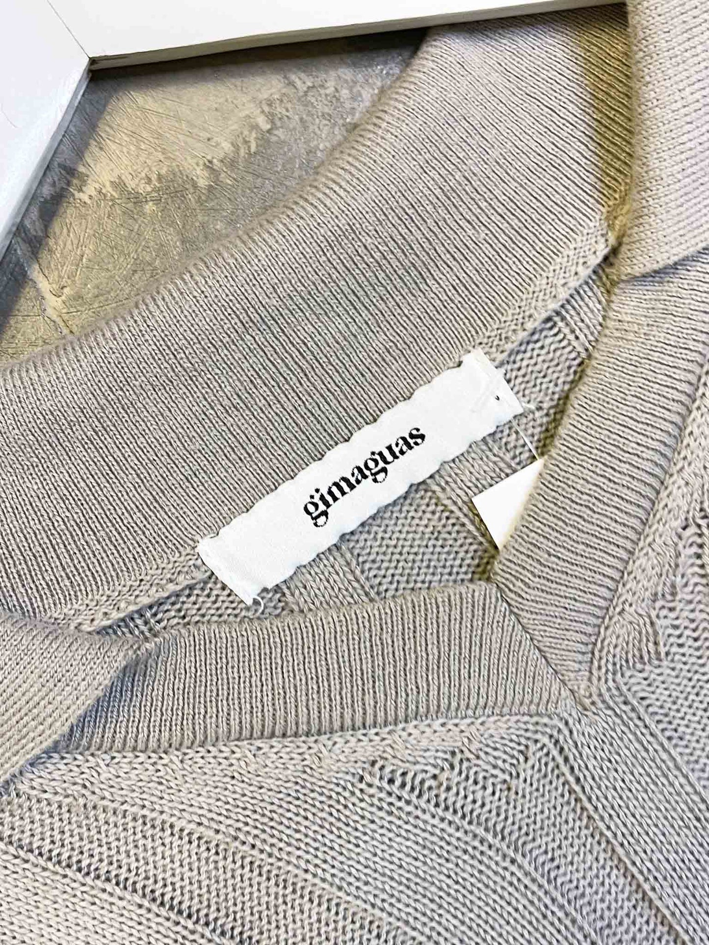Size M | Gimaguas Ribbed Cotton Jumper