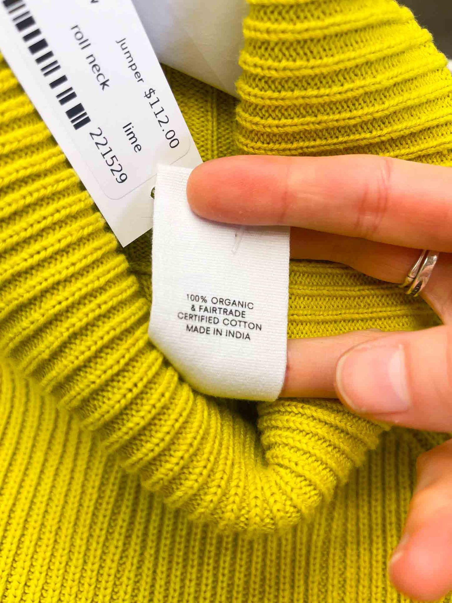Size M | Kowtow Cotton Jumper
