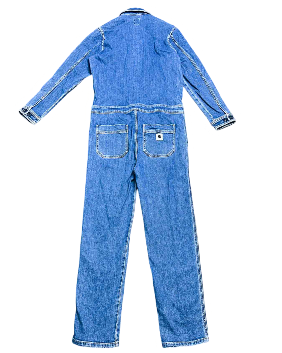 Size S | Carhartt Mid Wash Denim Camden Coverall
