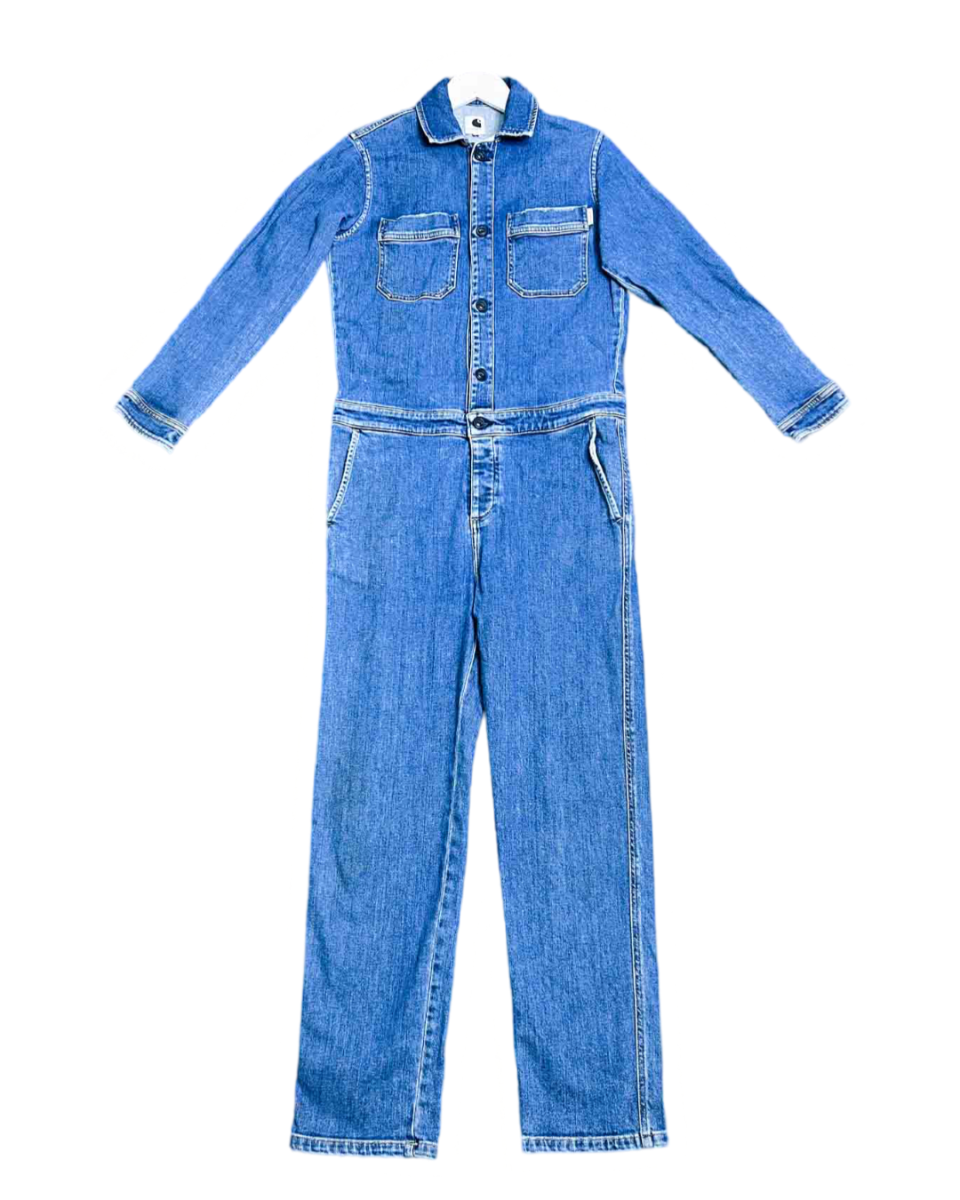 Size S | Carhartt Mid Wash Denim Camden Coverall