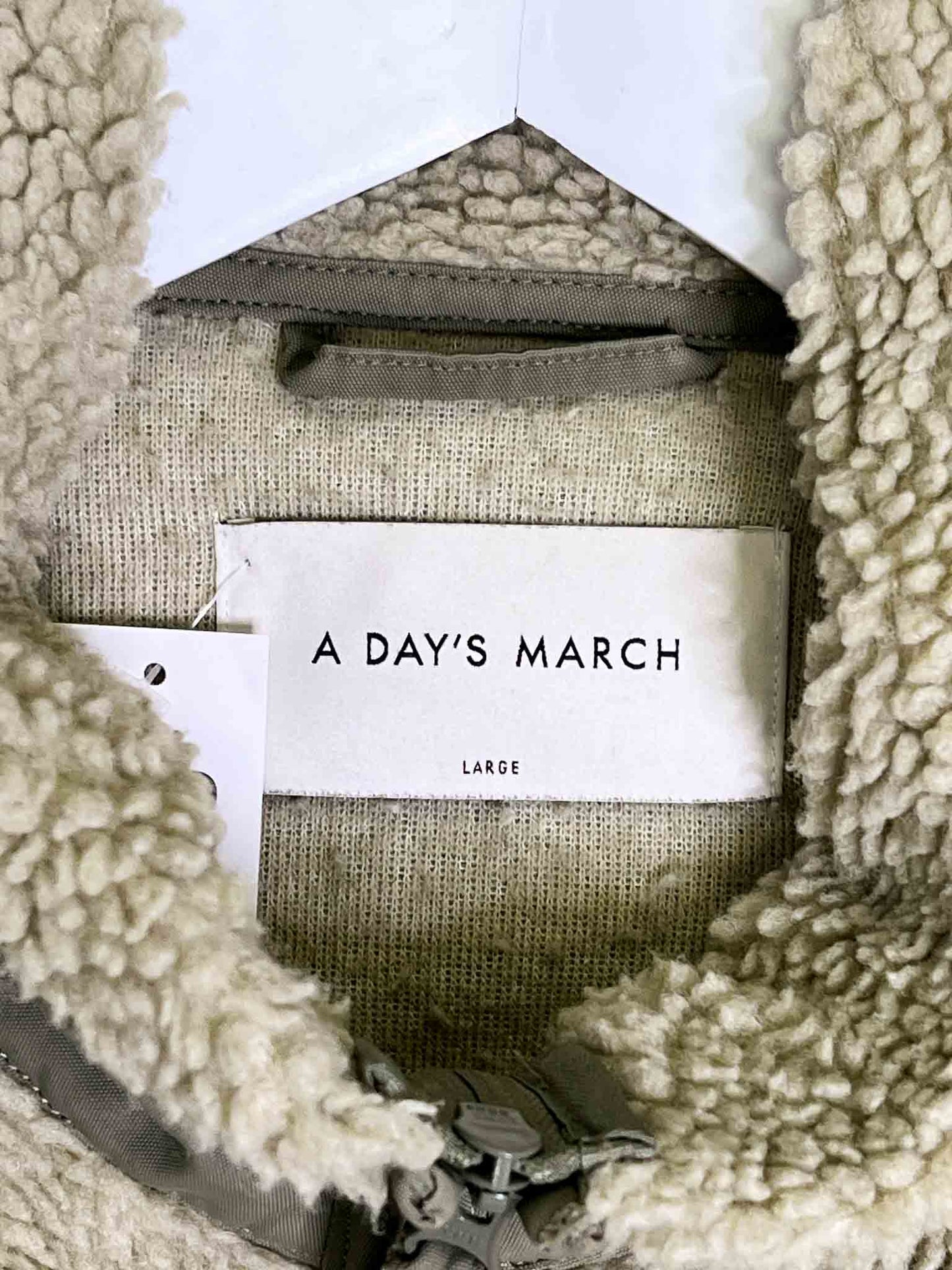 Size L | A Day's March Teddy Fleece Jacket