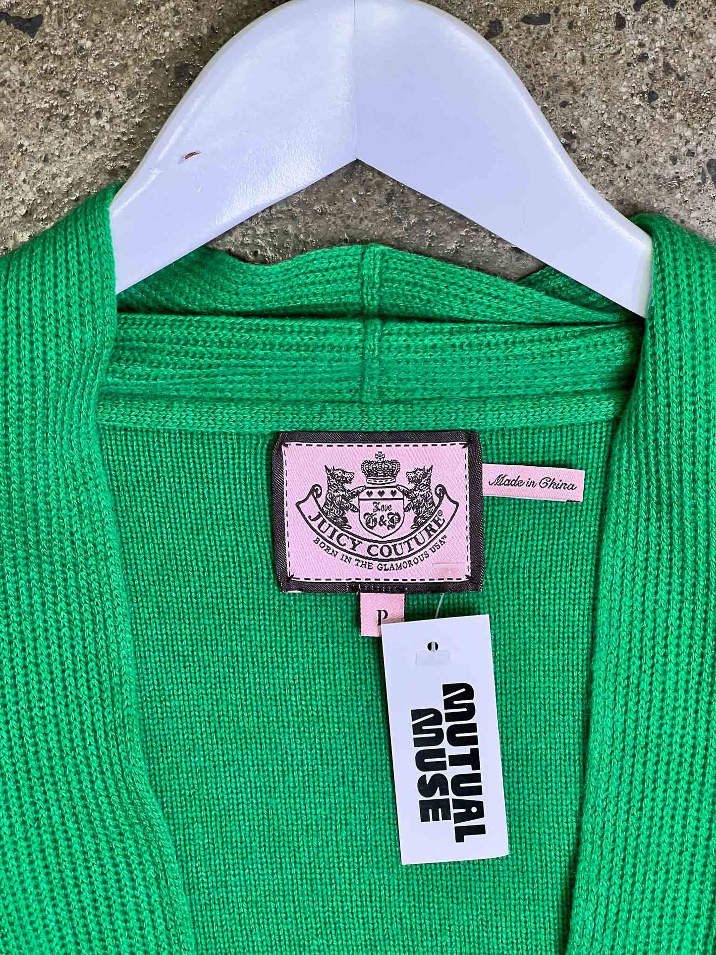 Size S | Juicy Couture Striped Wool Cashmere Cardi