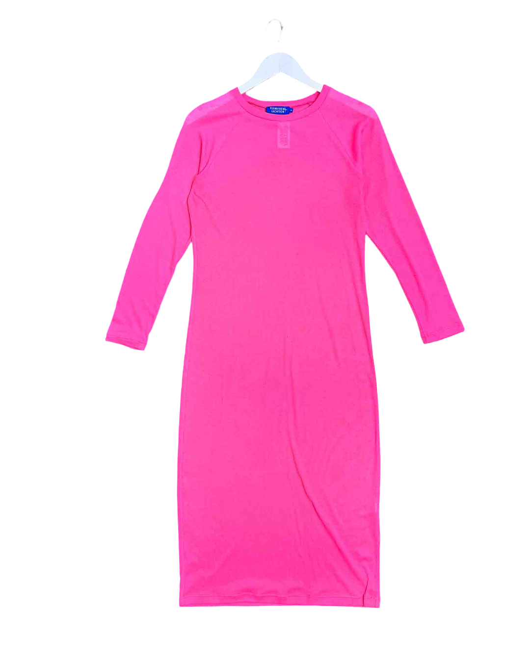 Size L | Permanent Vacation Micro Ribbed Maxi Dress