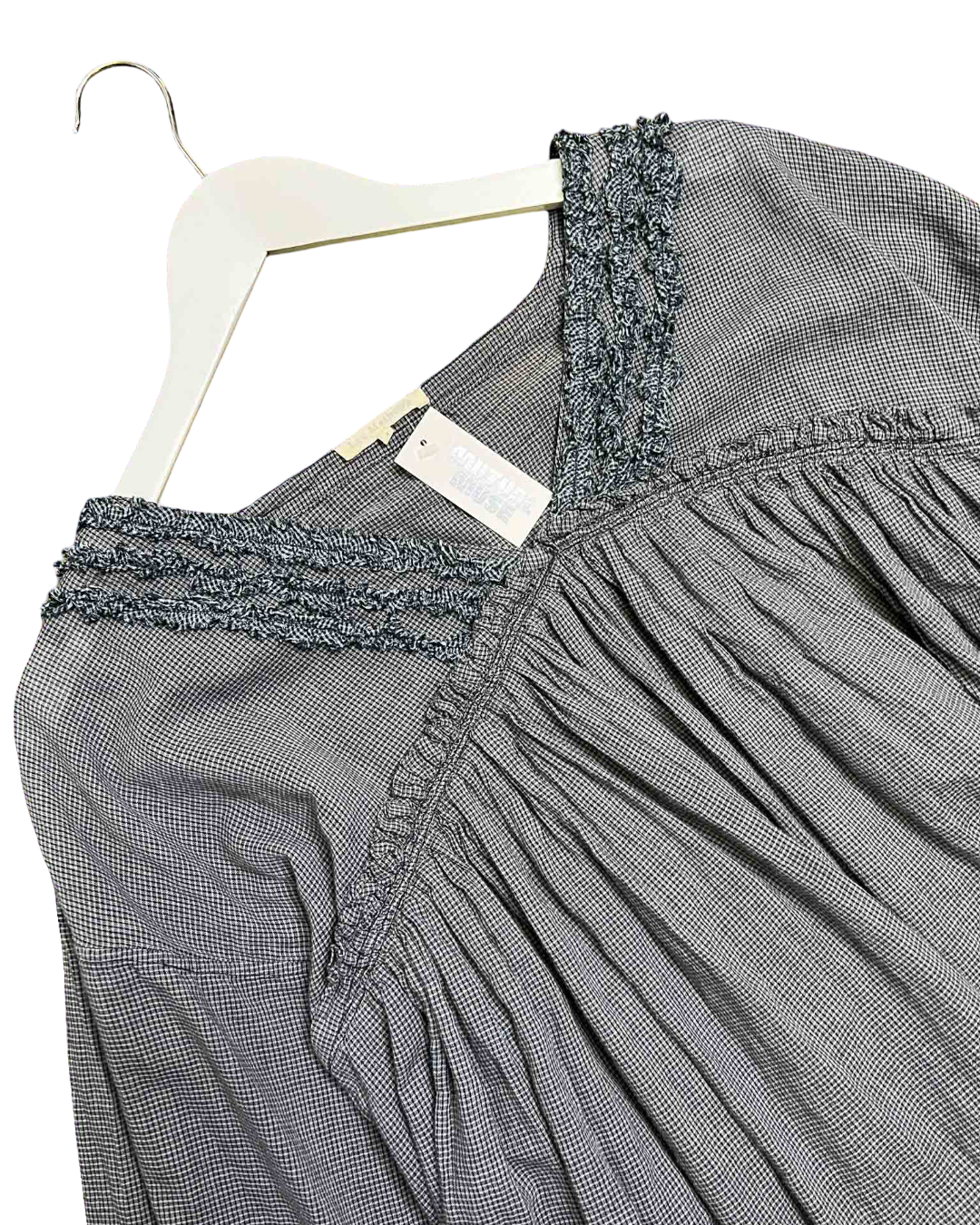 Size 12 (4) | Lee Mathews Check Pleated Top