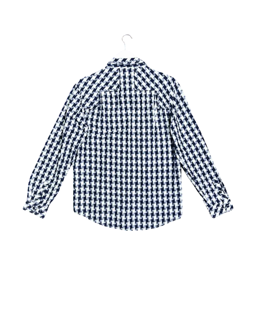 Size L | PAM Grid Pattern Shirt