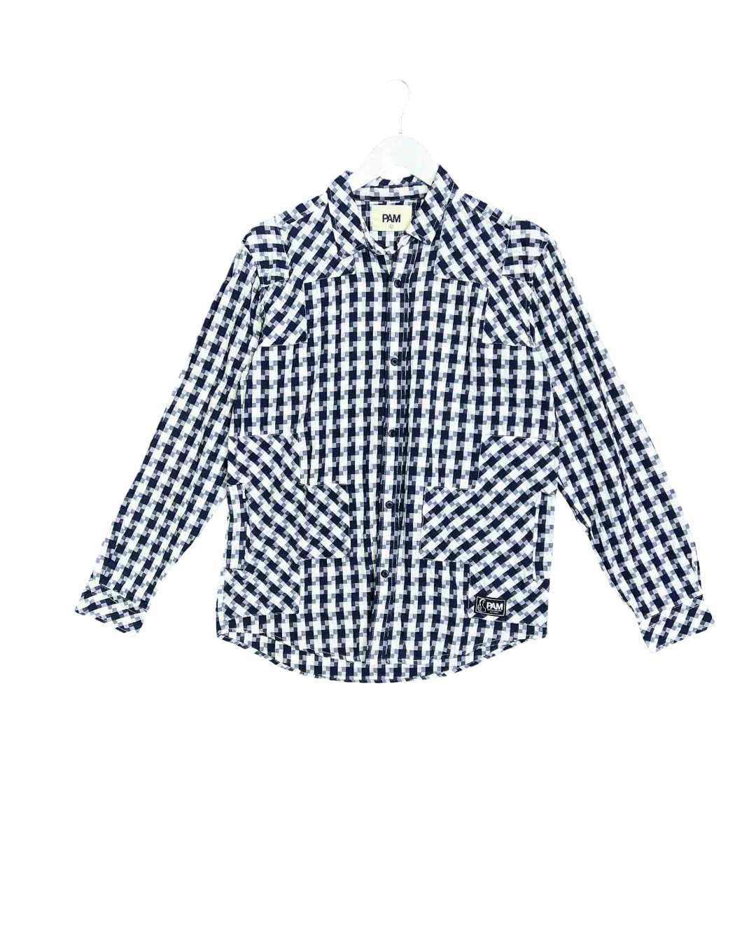 Size L | PAM Grid Pattern Shirt