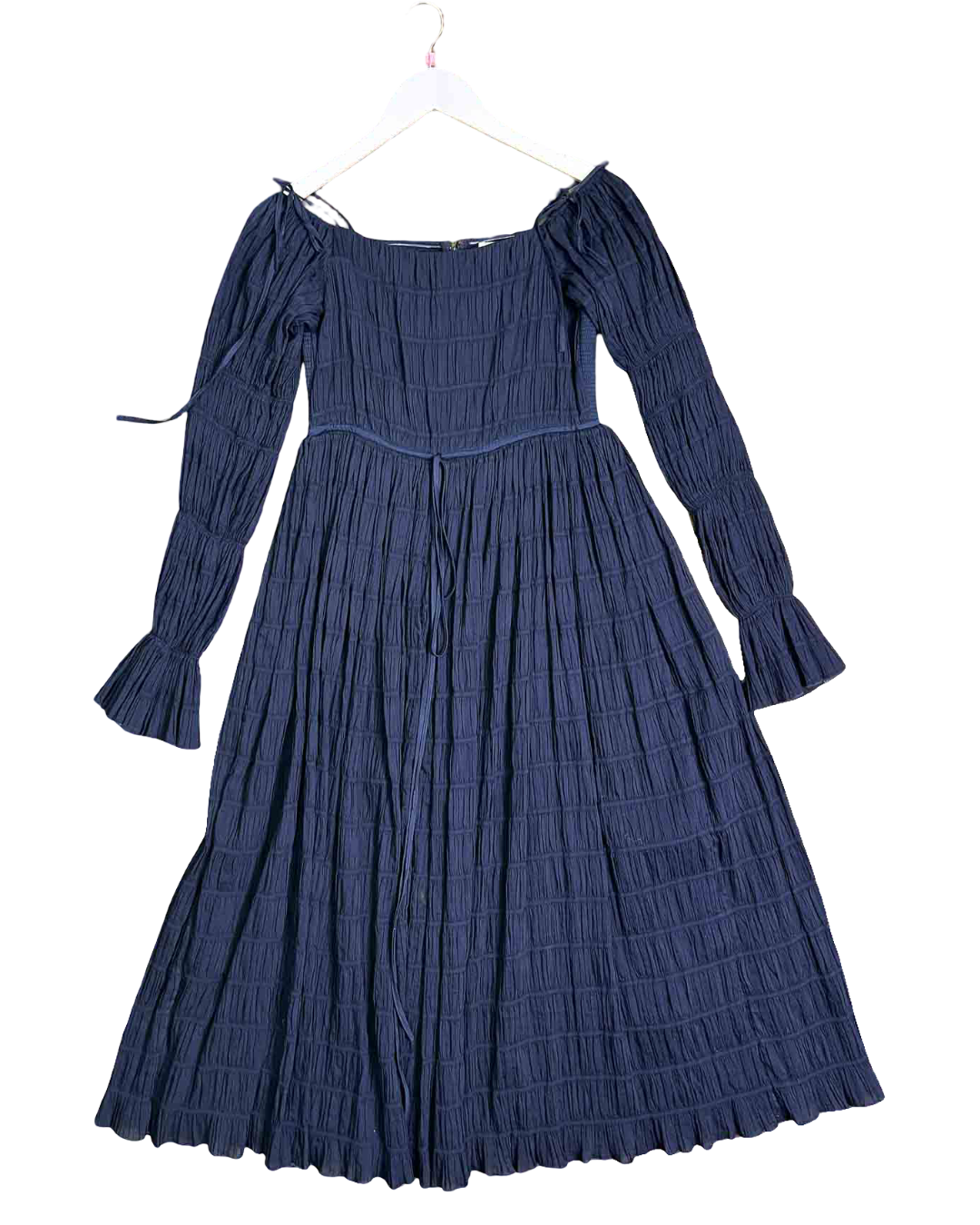 Size 2 (10) | Rachel Gilbert Shirred Midi Dress