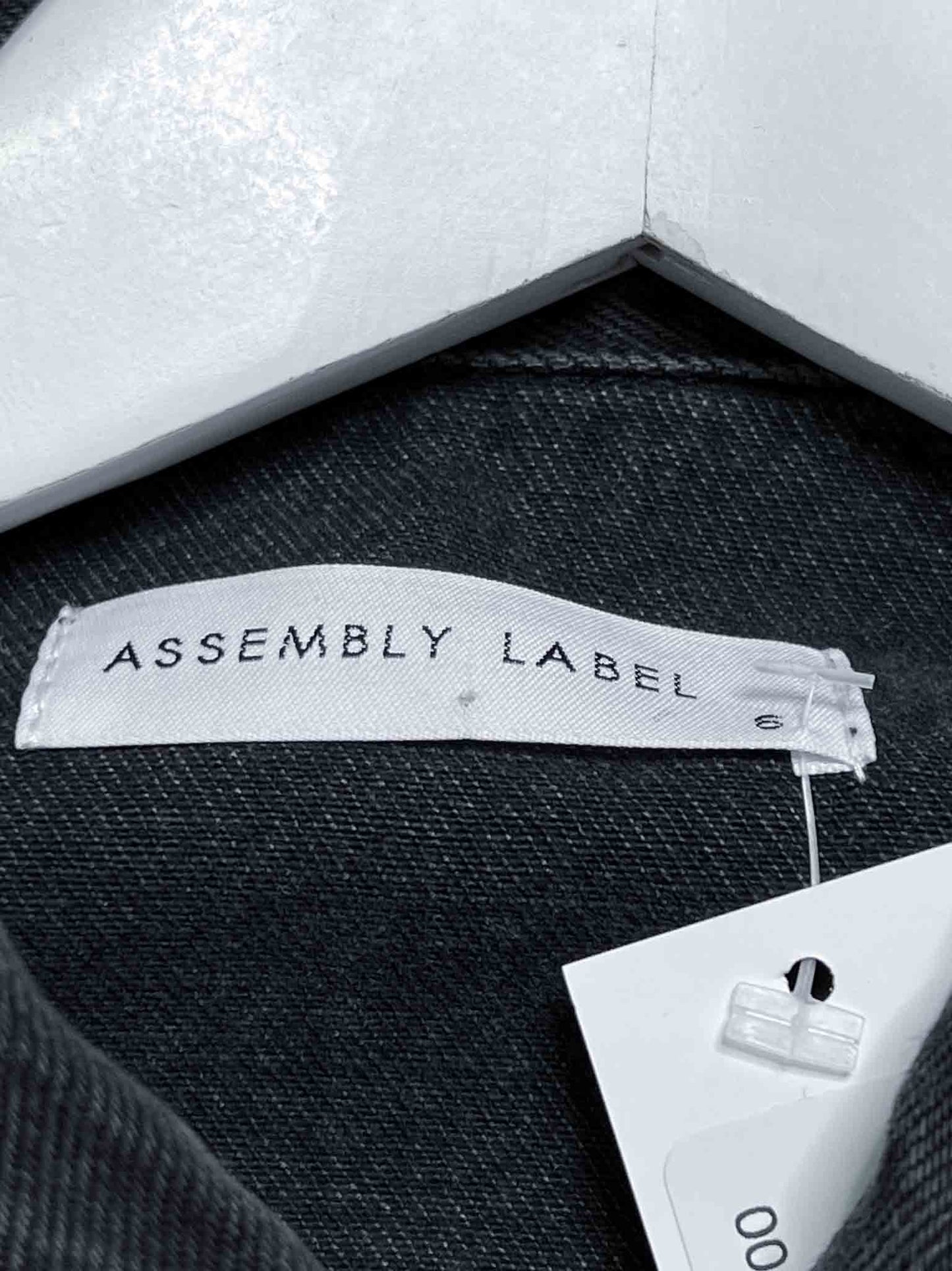 Size 6 | Assembly Label Black Denim Jacket
