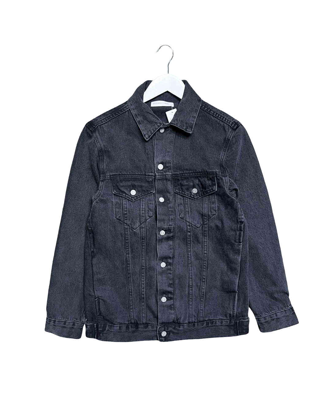 Size 6 | Assembly Label Black Denim Jacket