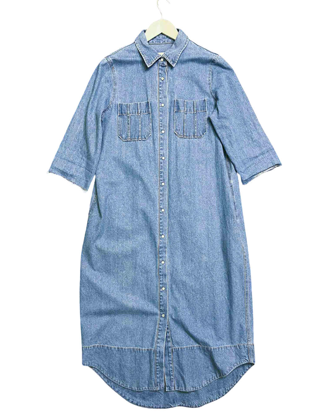 Size 3 (L) | Vic & Bert Maxi Denim Dress