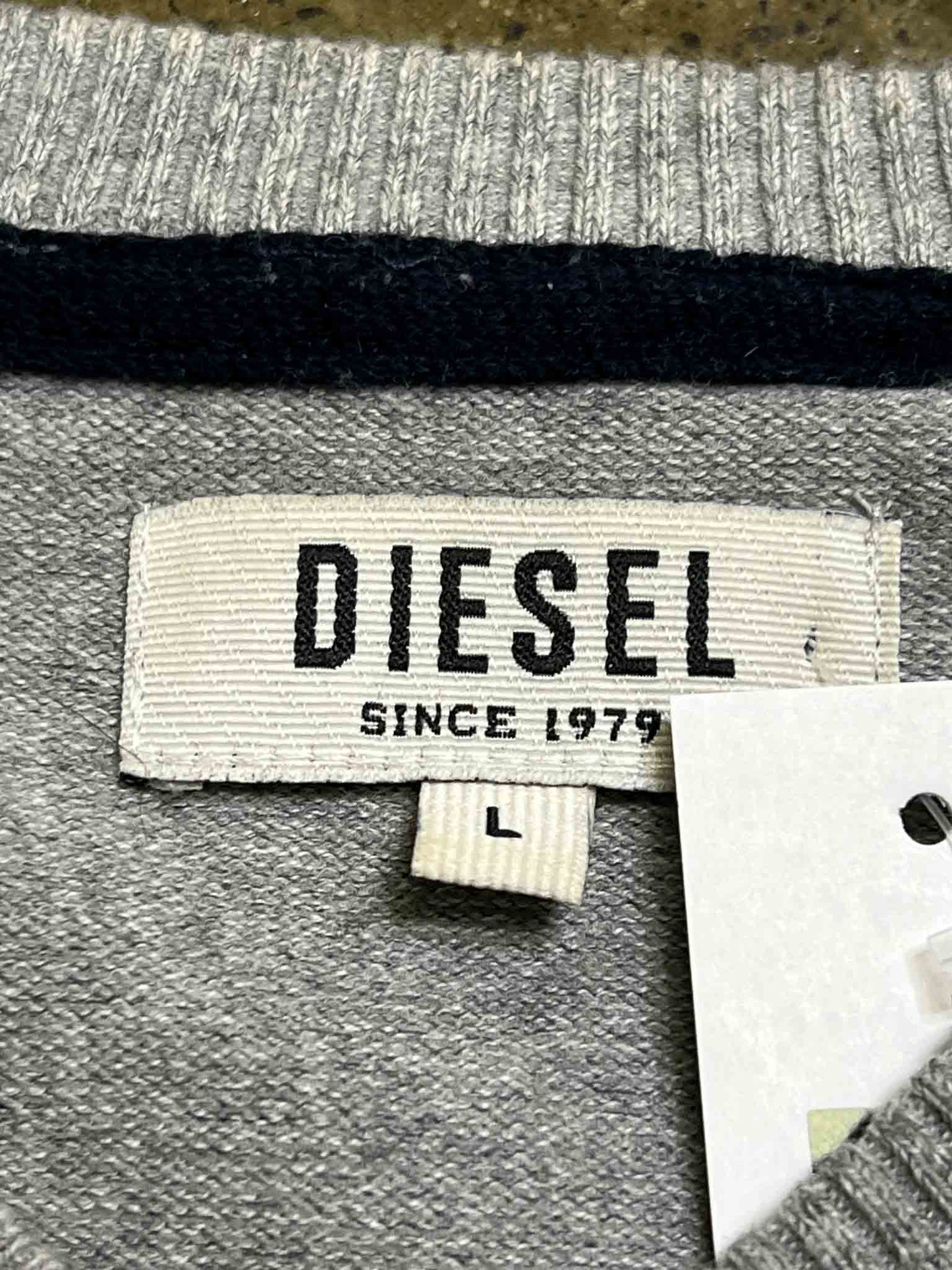 Size L | Diesel Cotton Knit Jumper