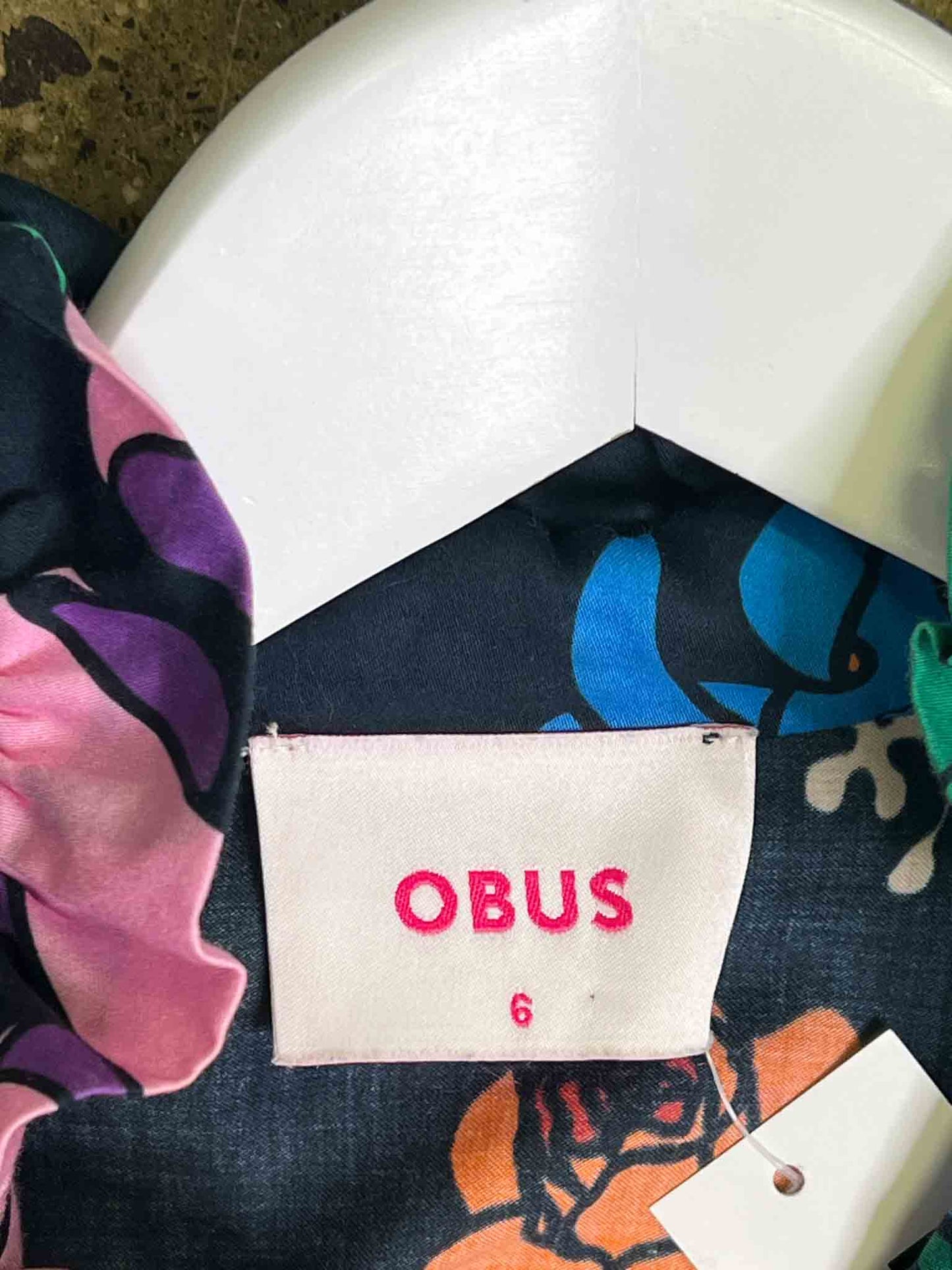 Size 6 | Obus Floral Print Tiered Dress
