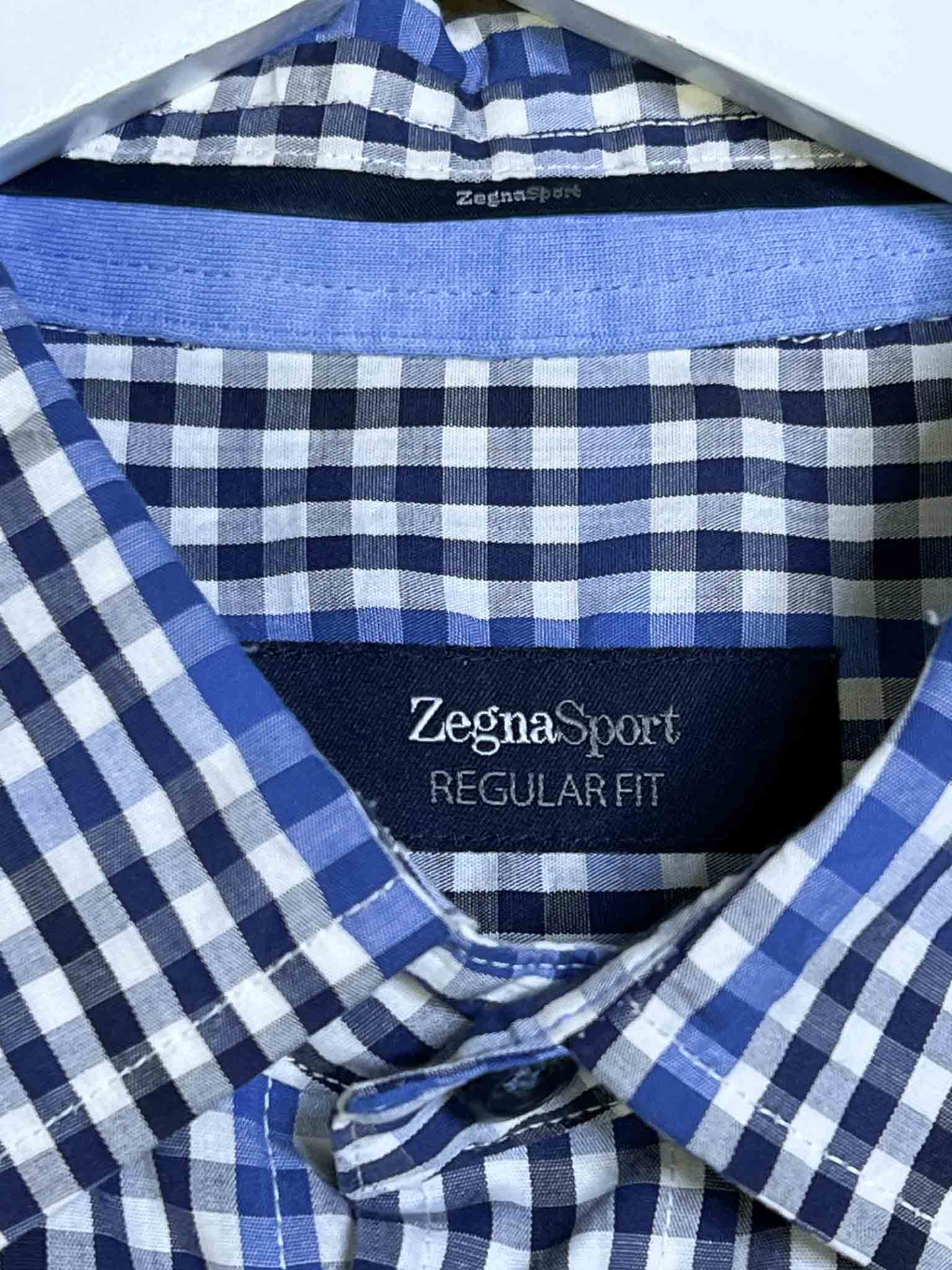 Size XXL | Zegna Sport Gingham Shirt